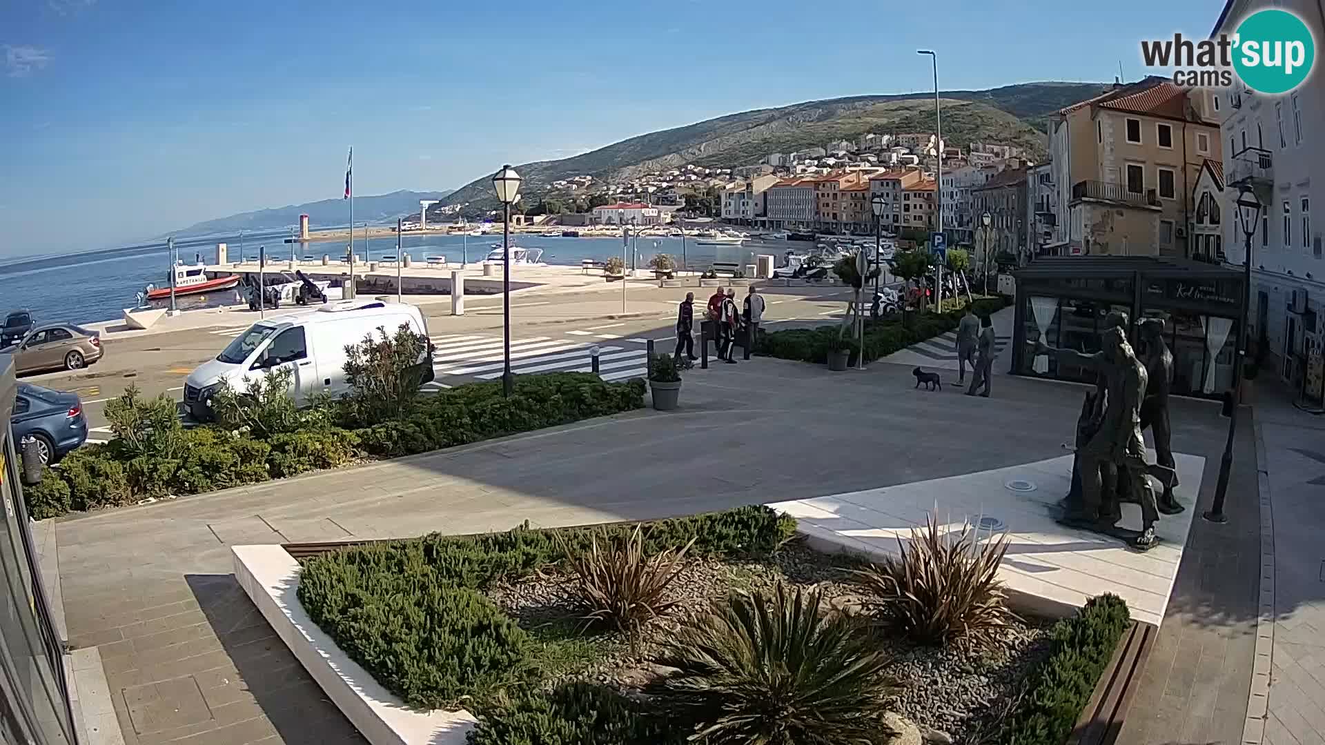 Webcam en vivo Senj riva – paseo marítimo