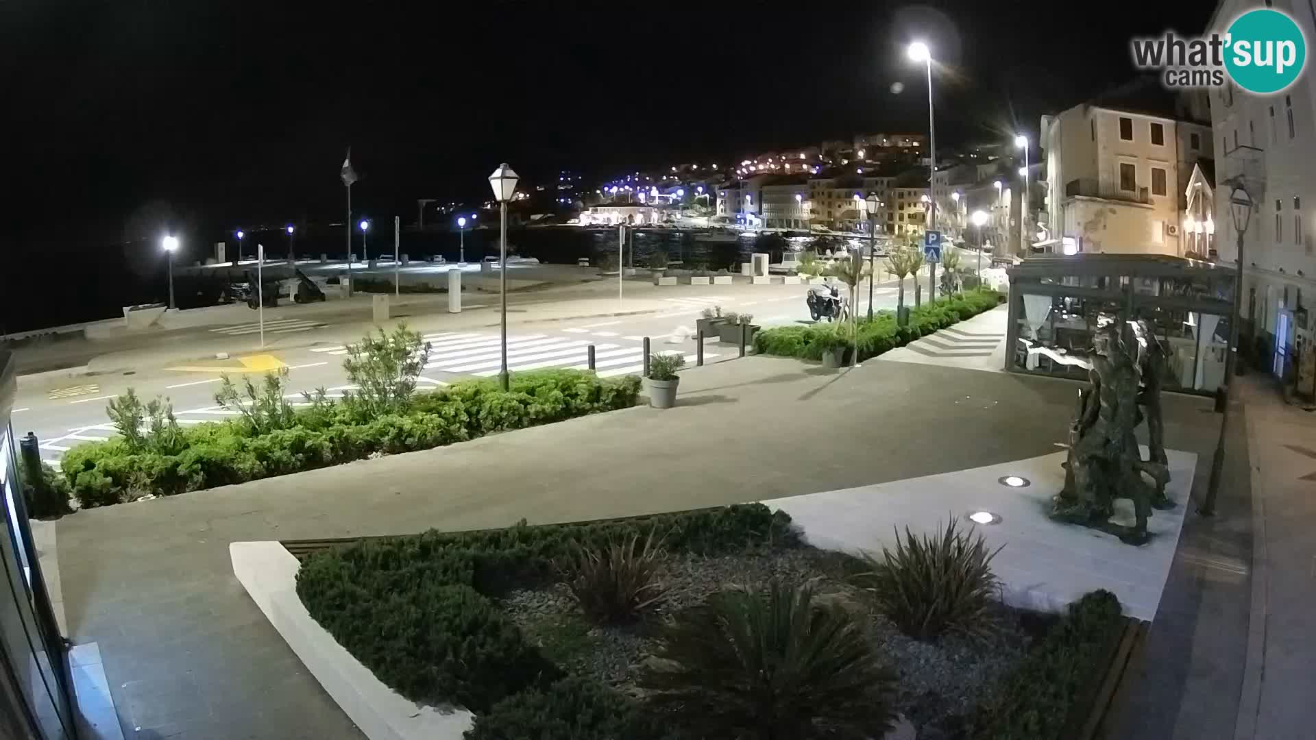 Live webcam Senj riva – seafront – Croatia