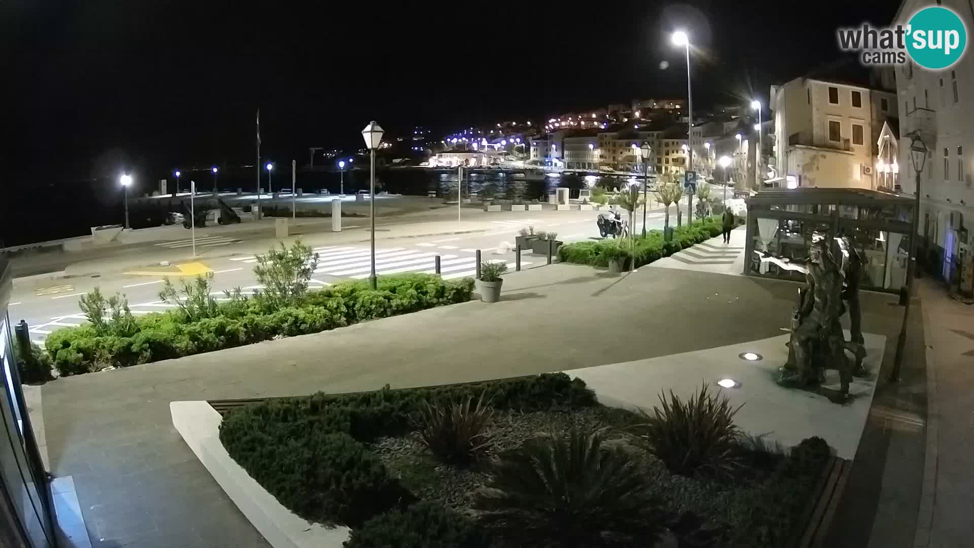 Webcam en vivo Senj riva – paseo marítimo