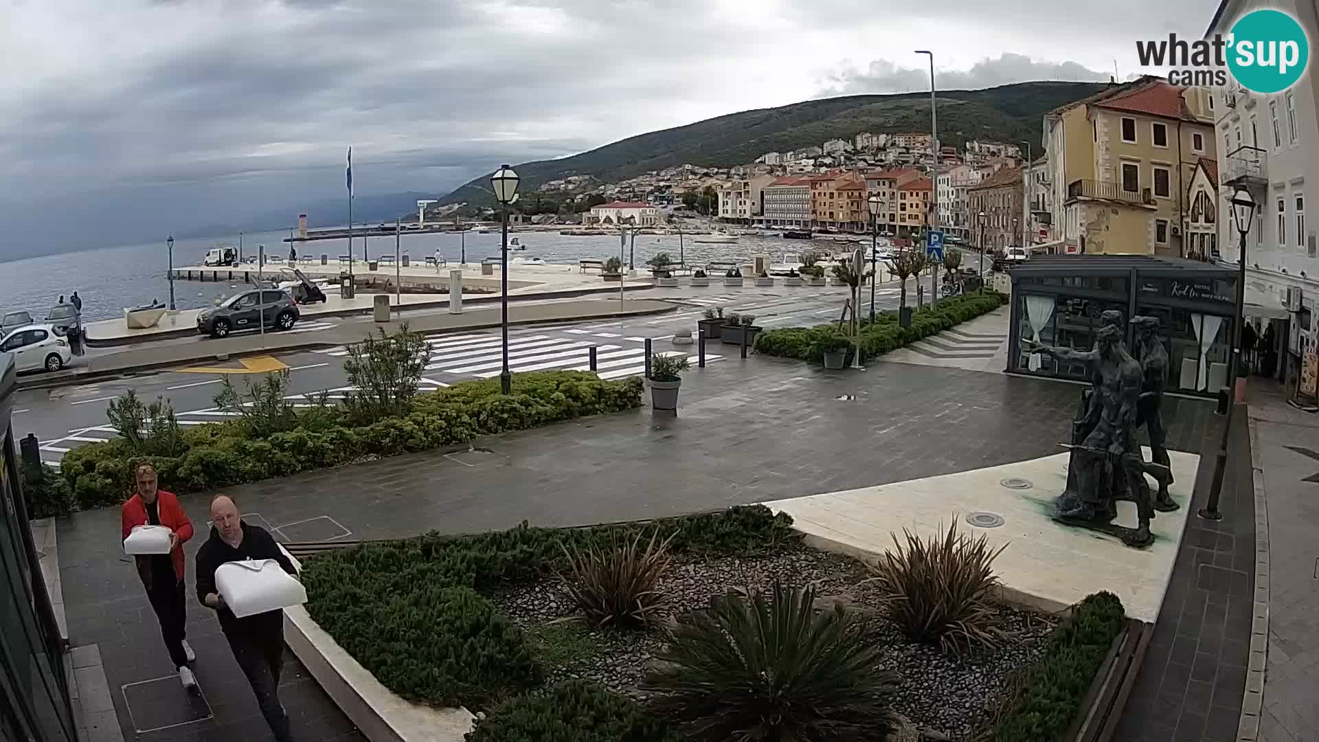 Live-Webcam Senj Riva – direkt am Meer – Kroatien