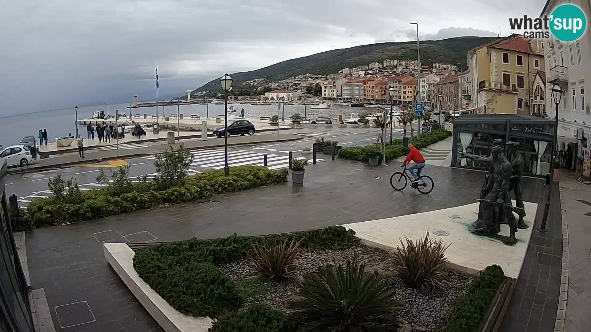 Webcam en vivo Senj riva – paseo marítimo