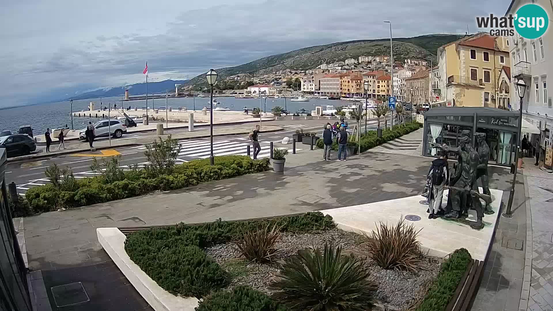 Webcam en direct Senj Riva – front de mer