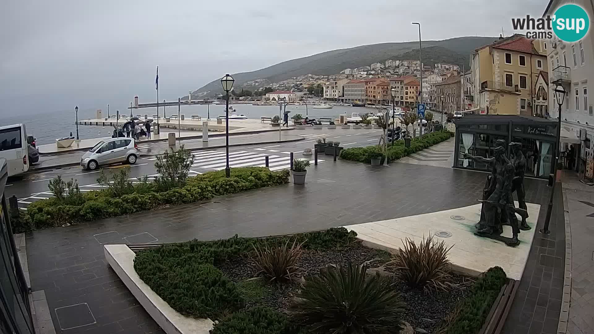 Webcam en vivo Senj riva – paseo marítimo