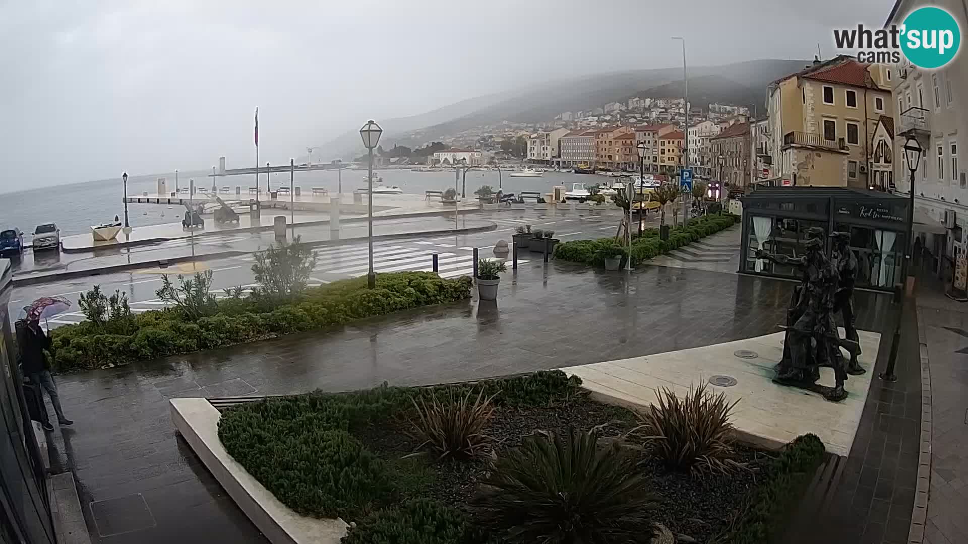 Webcam en vivo Senj riva – paseo marítimo