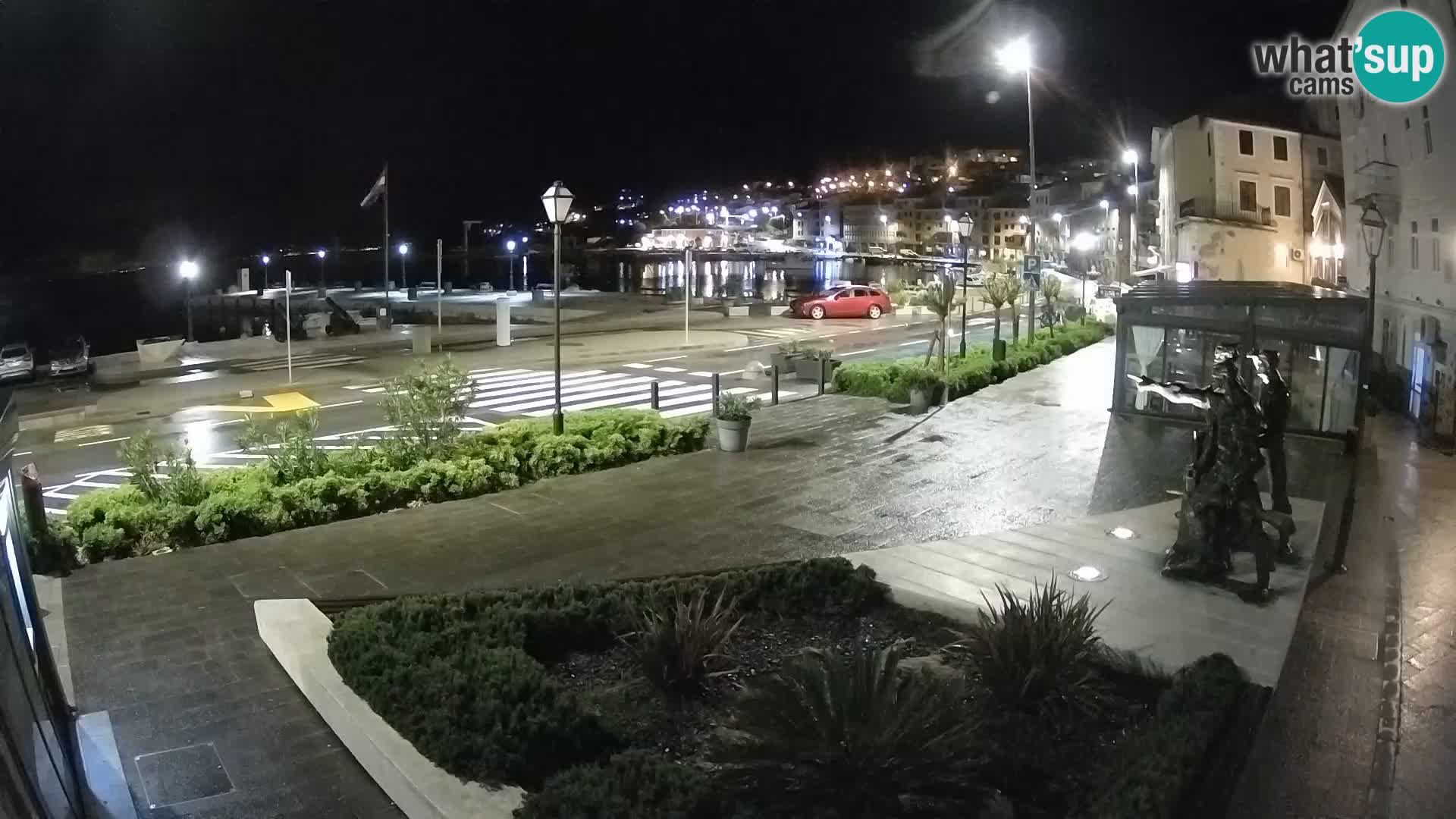 Spletna kamera v živo Senj riva – Hrvaška