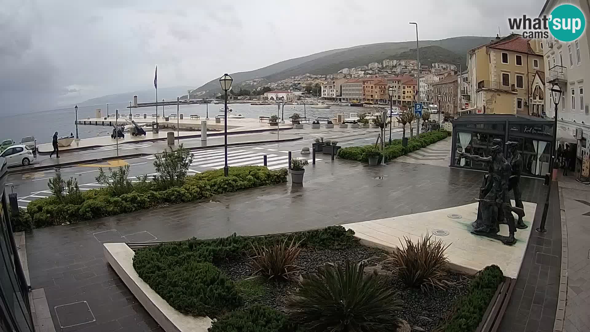 Spletna kamera v živo Senj riva – Hrvaška