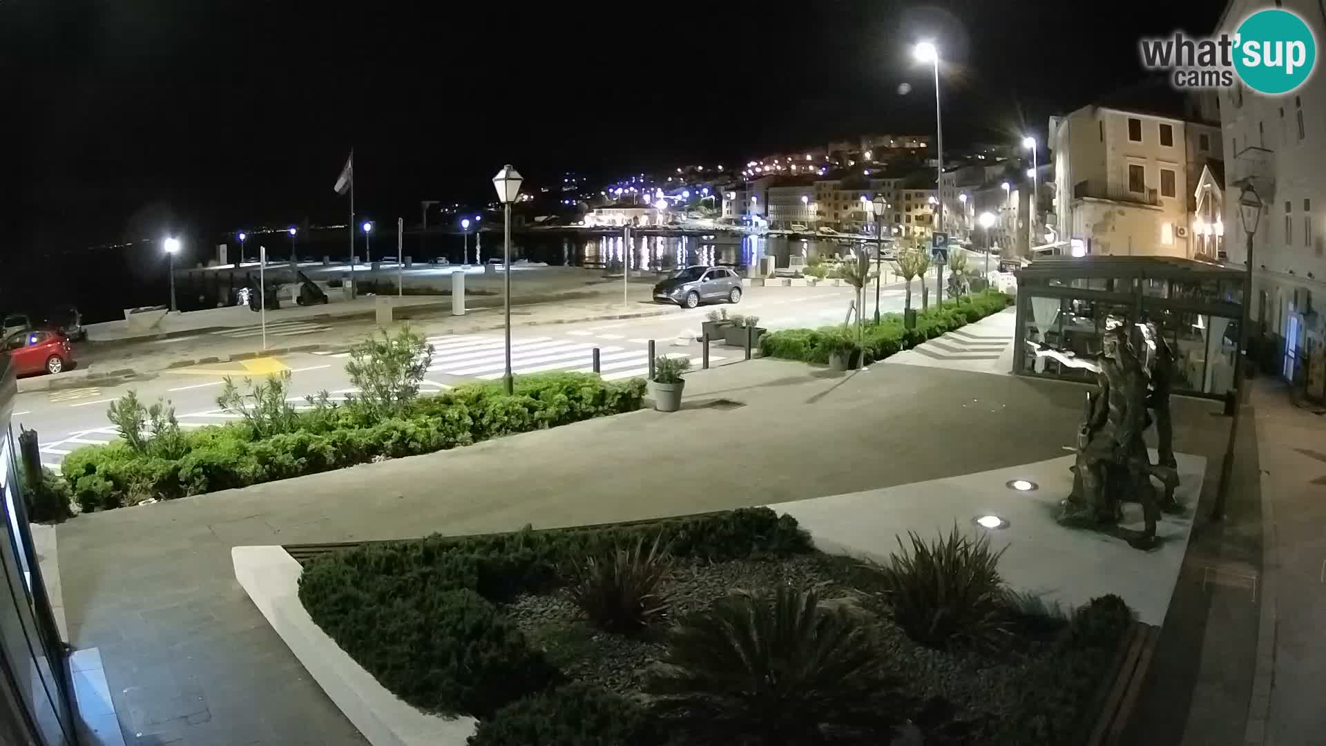 Live webcam Senj riva – seafront – Croatia