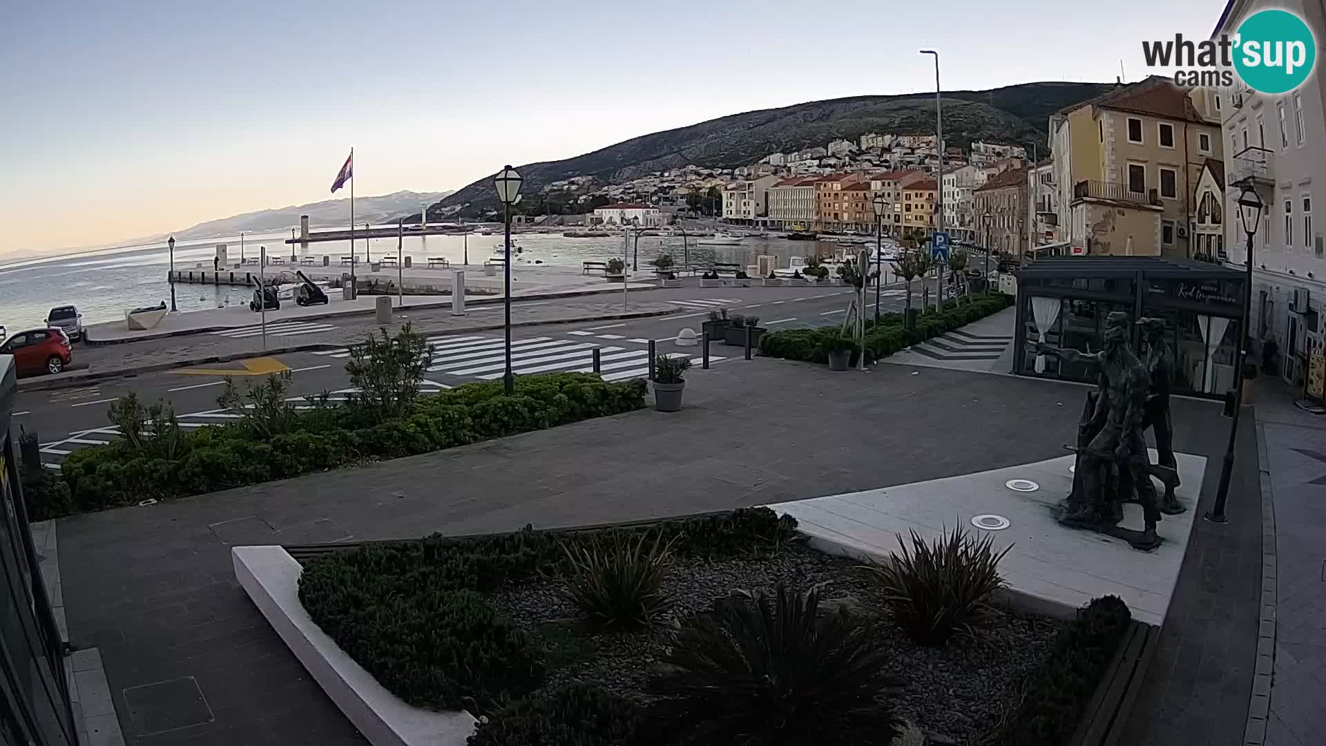 Webcam en vivo Senj riva – paseo marítimo