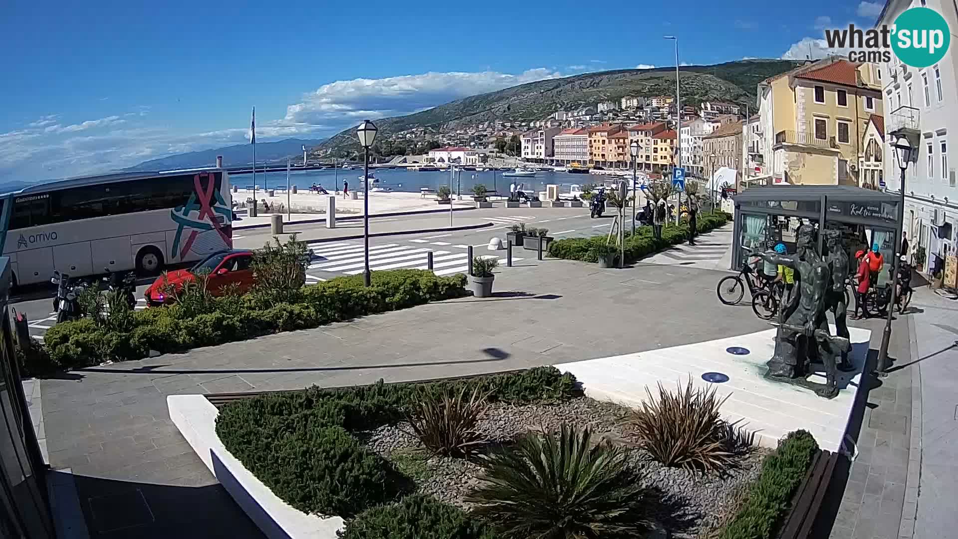 Spletna kamera v živo Senj riva – Hrvaška