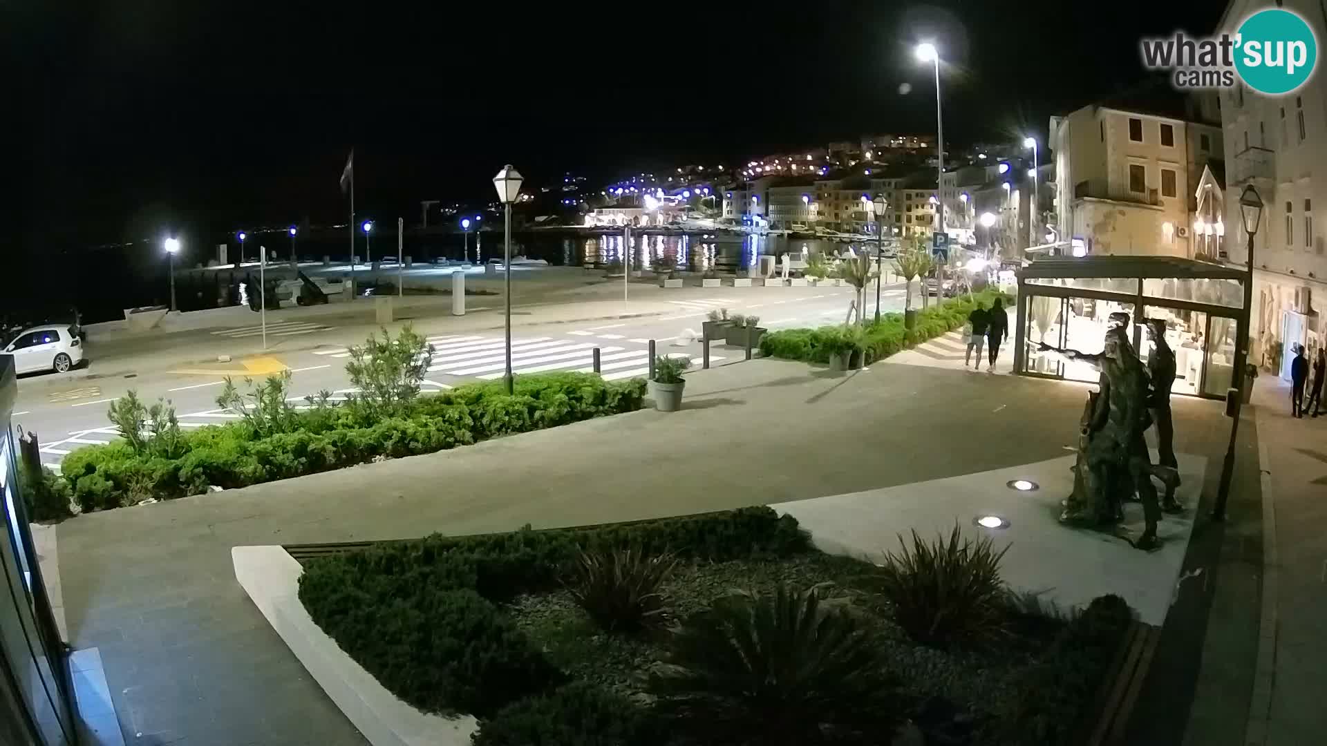 Live webcam Senj riva – seafront – Croatia