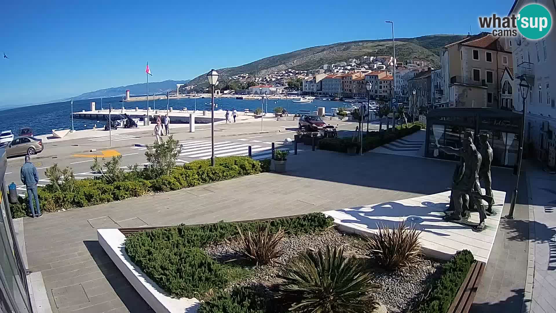 Spletna kamera v živo Senj riva – Hrvaška