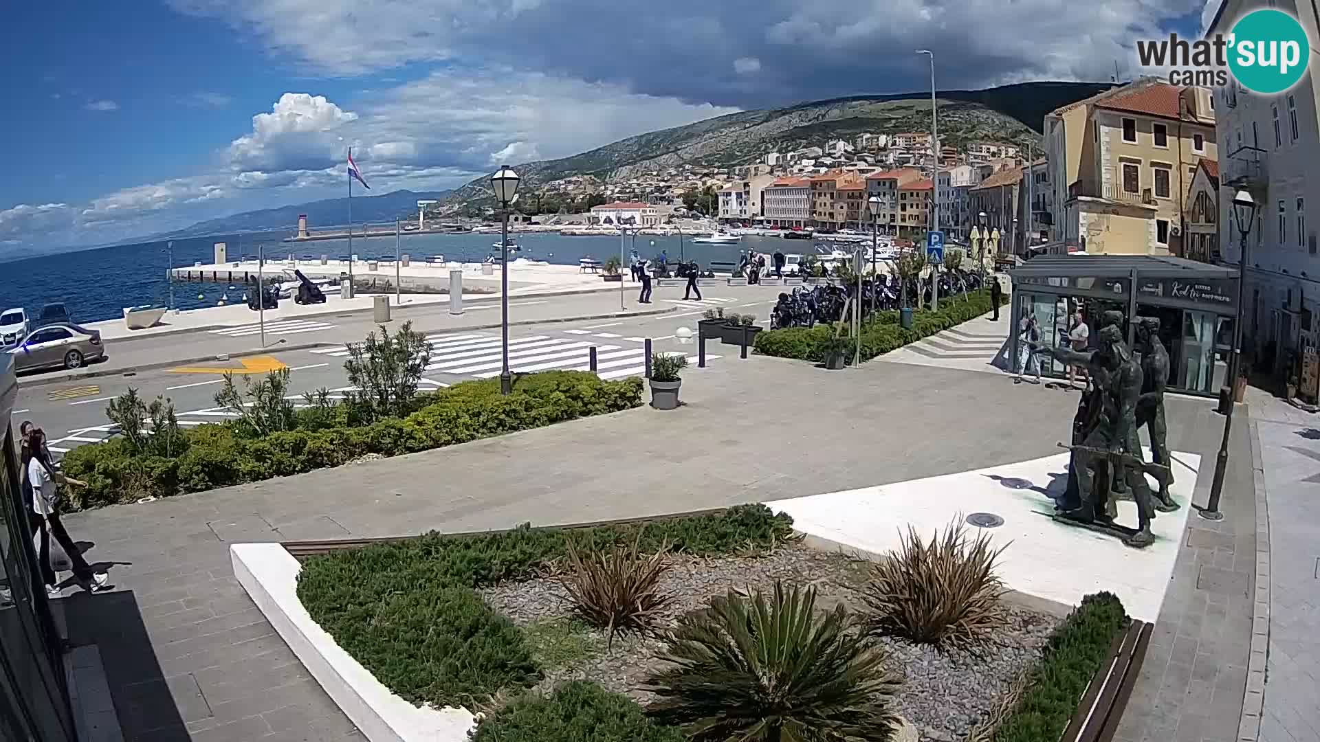 Webcam en direct Senj Riva – front de mer
