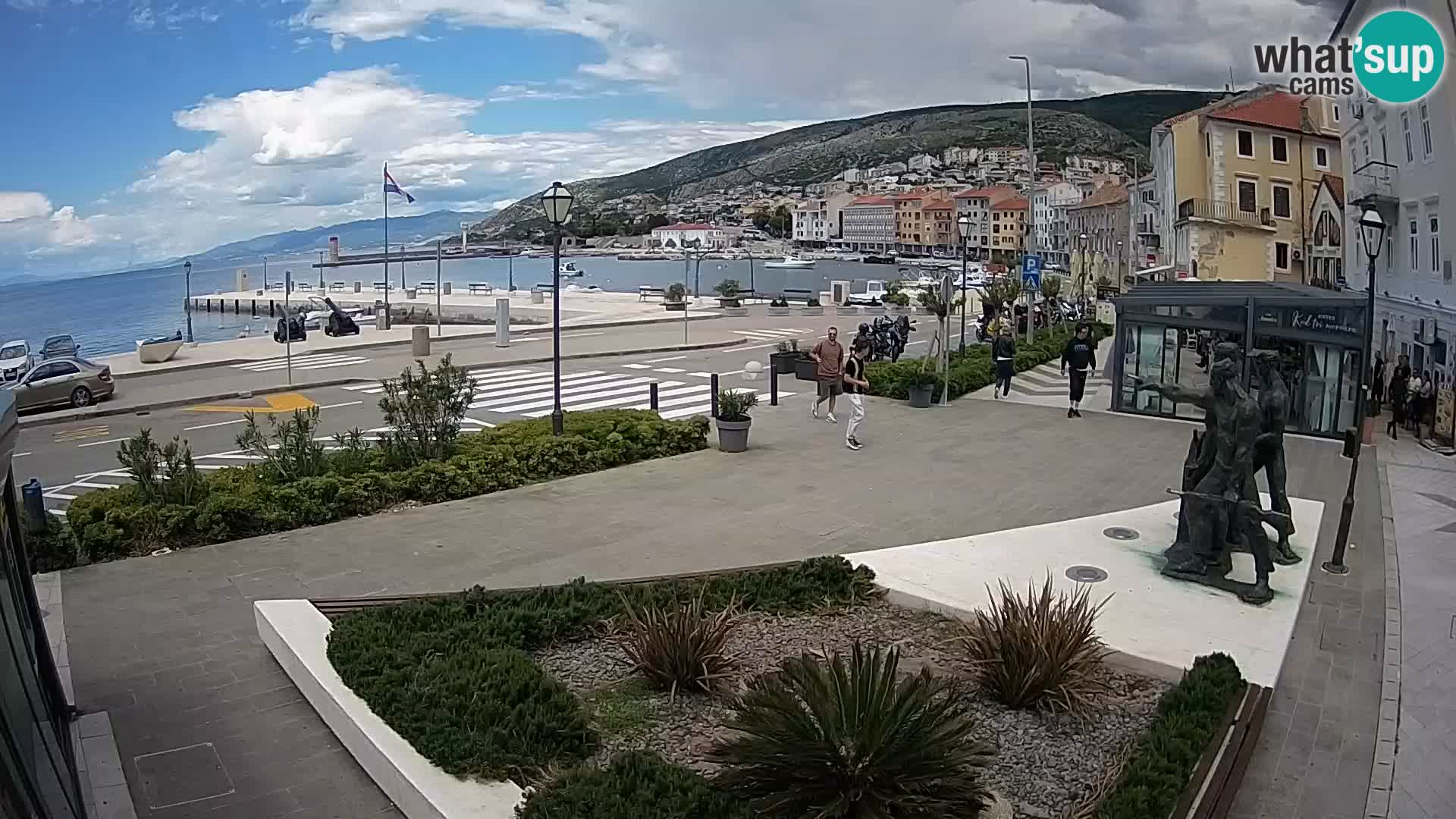Webcam en direct Senj Riva – front de mer