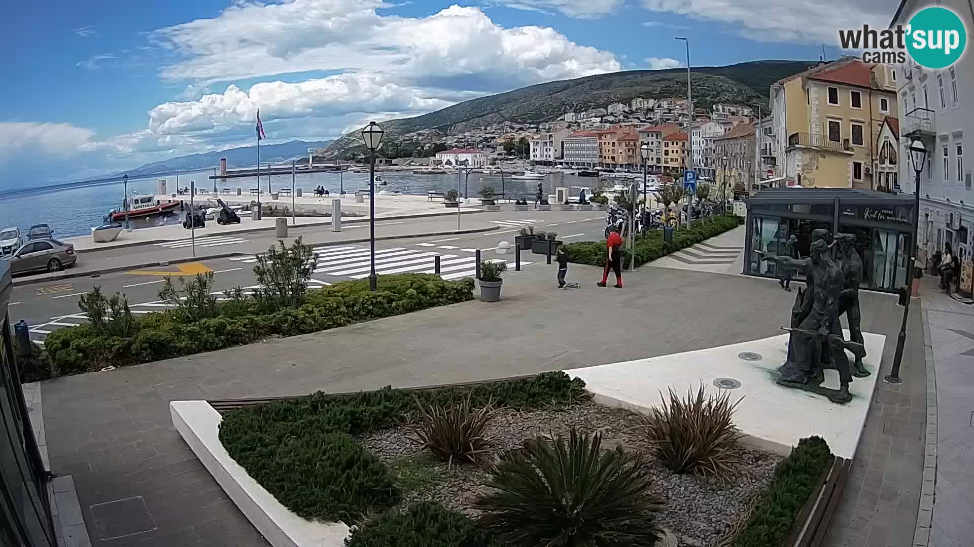 Webcam en direct Senj Riva – front de mer