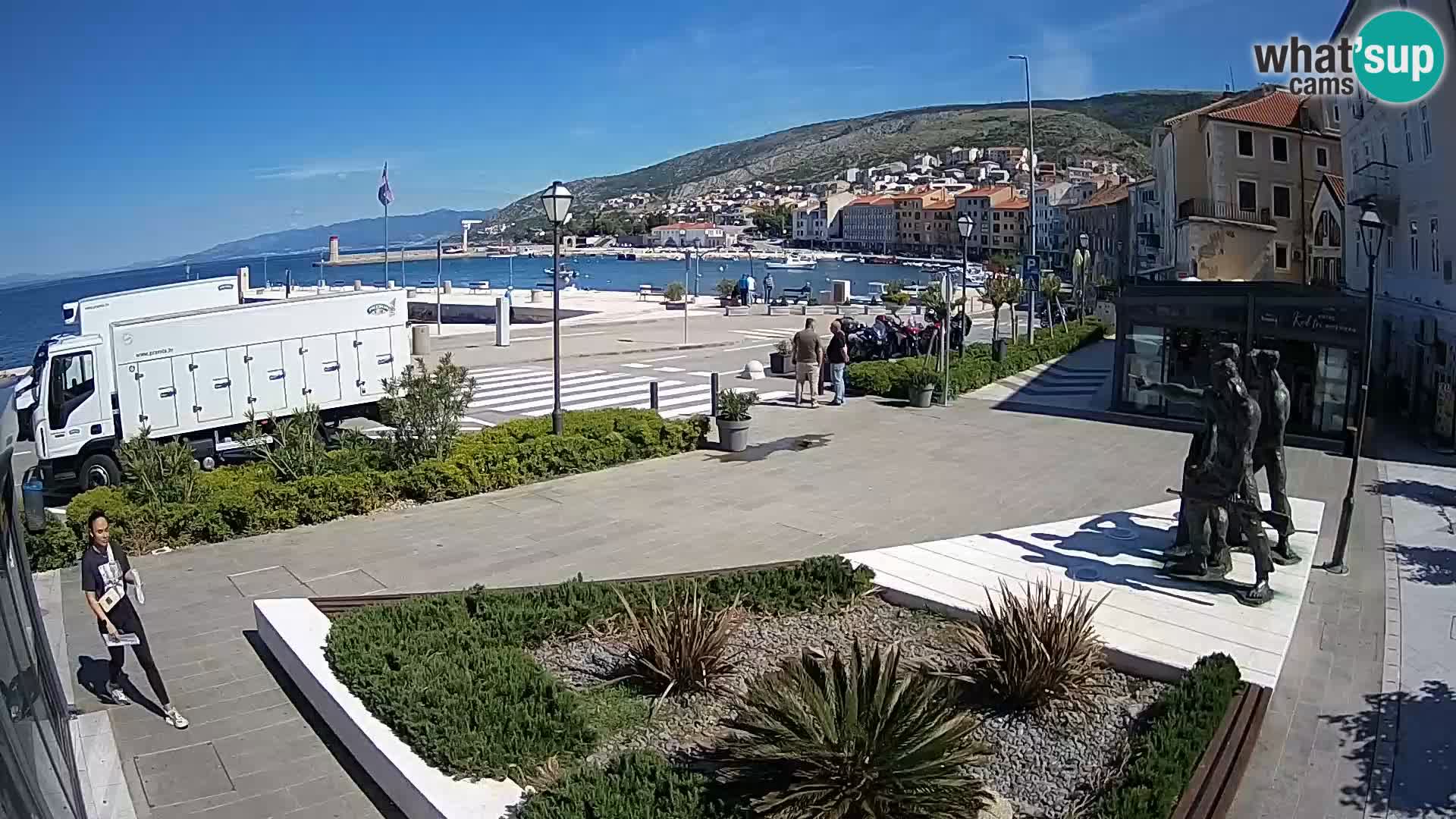 Webcam en vivo Senj riva – paseo marítimo