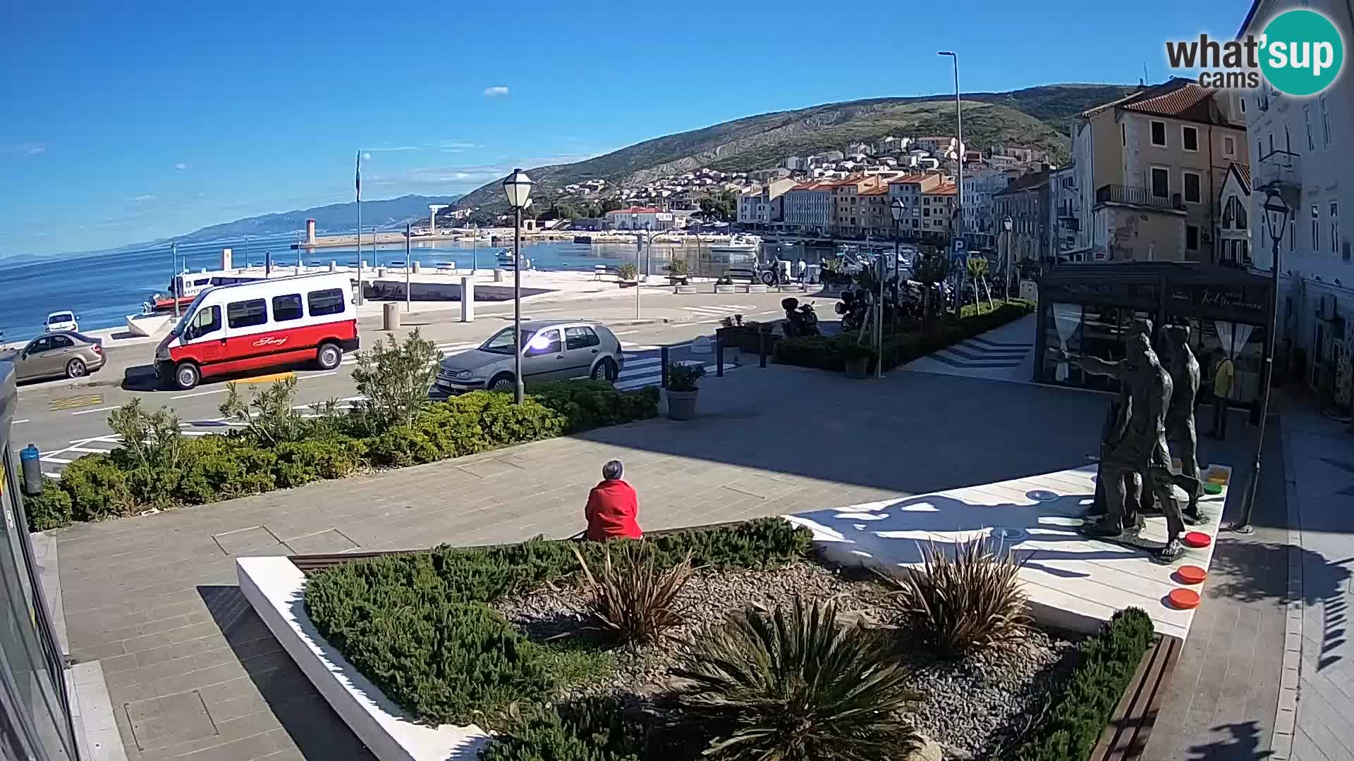 Live webcam Senj riva – fronte mare