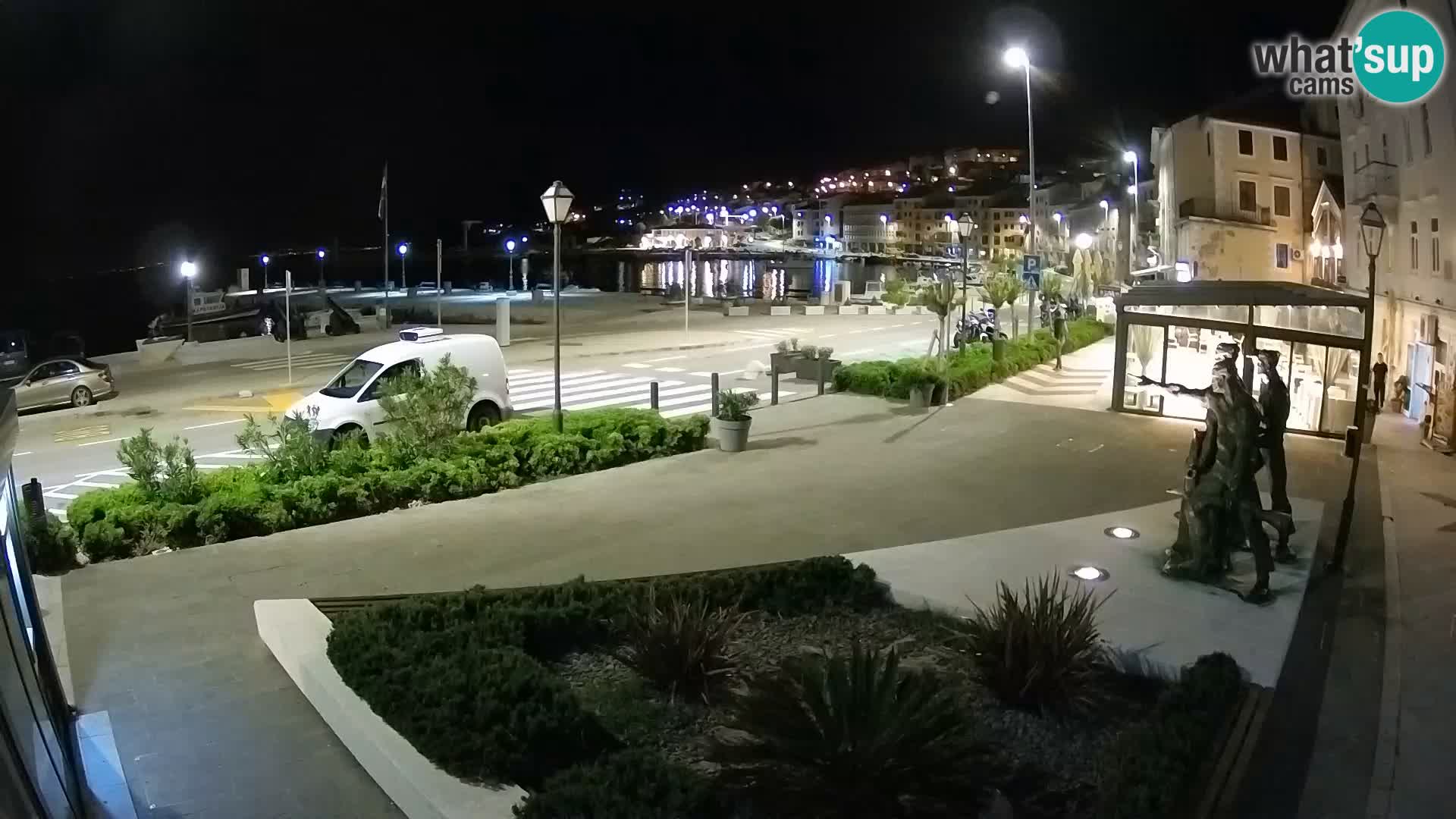 Webcam en vivo Senj riva – paseo marítimo