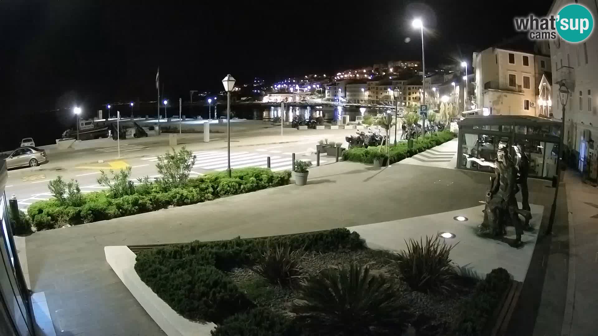 Live webcam Senj riva – seafront – Croatia