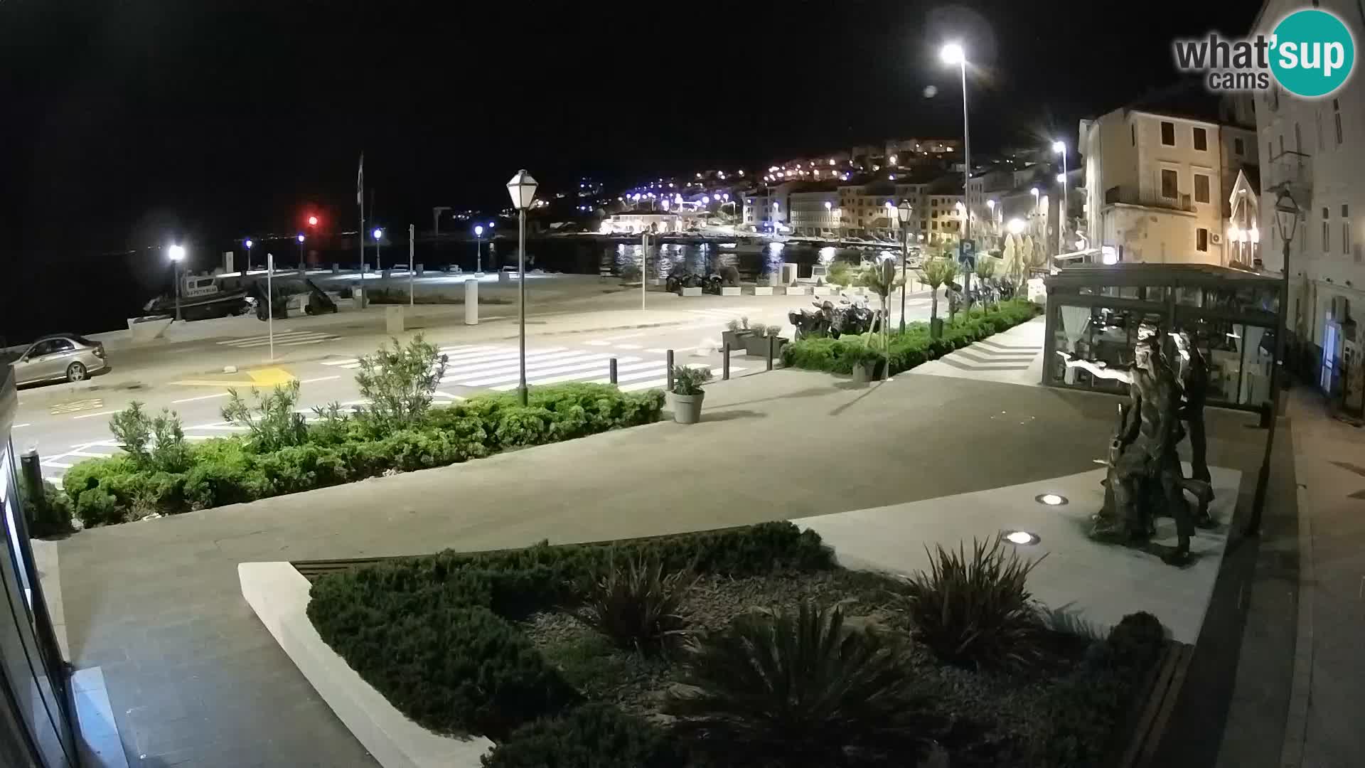 Spletna kamera v živo Senj riva – Hrvaška