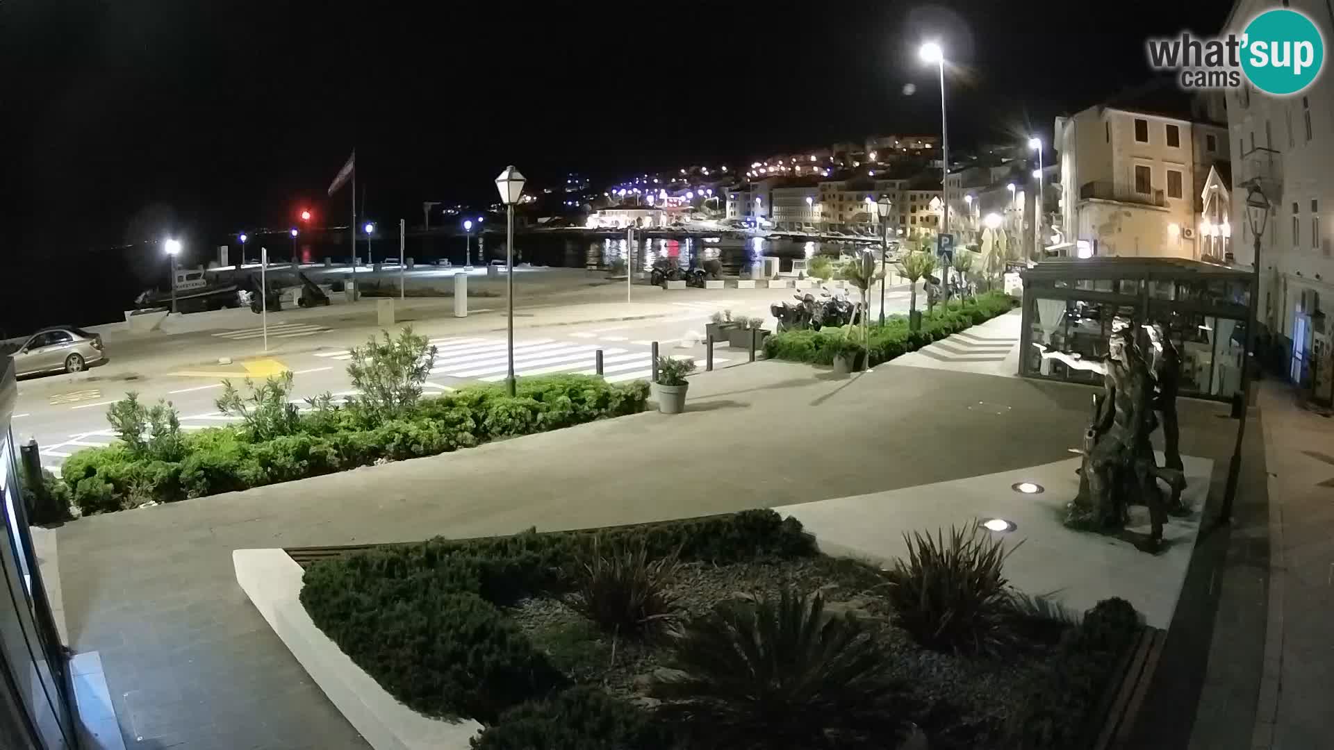 Webcam en vivo Senj riva – paseo marítimo