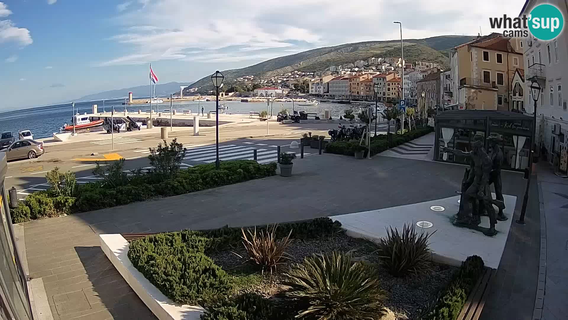 Webcam en vivo Senj riva – paseo marítimo