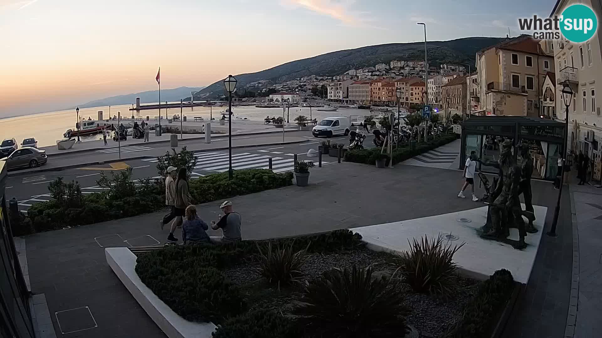Webcam en direct Senj Riva – front de mer