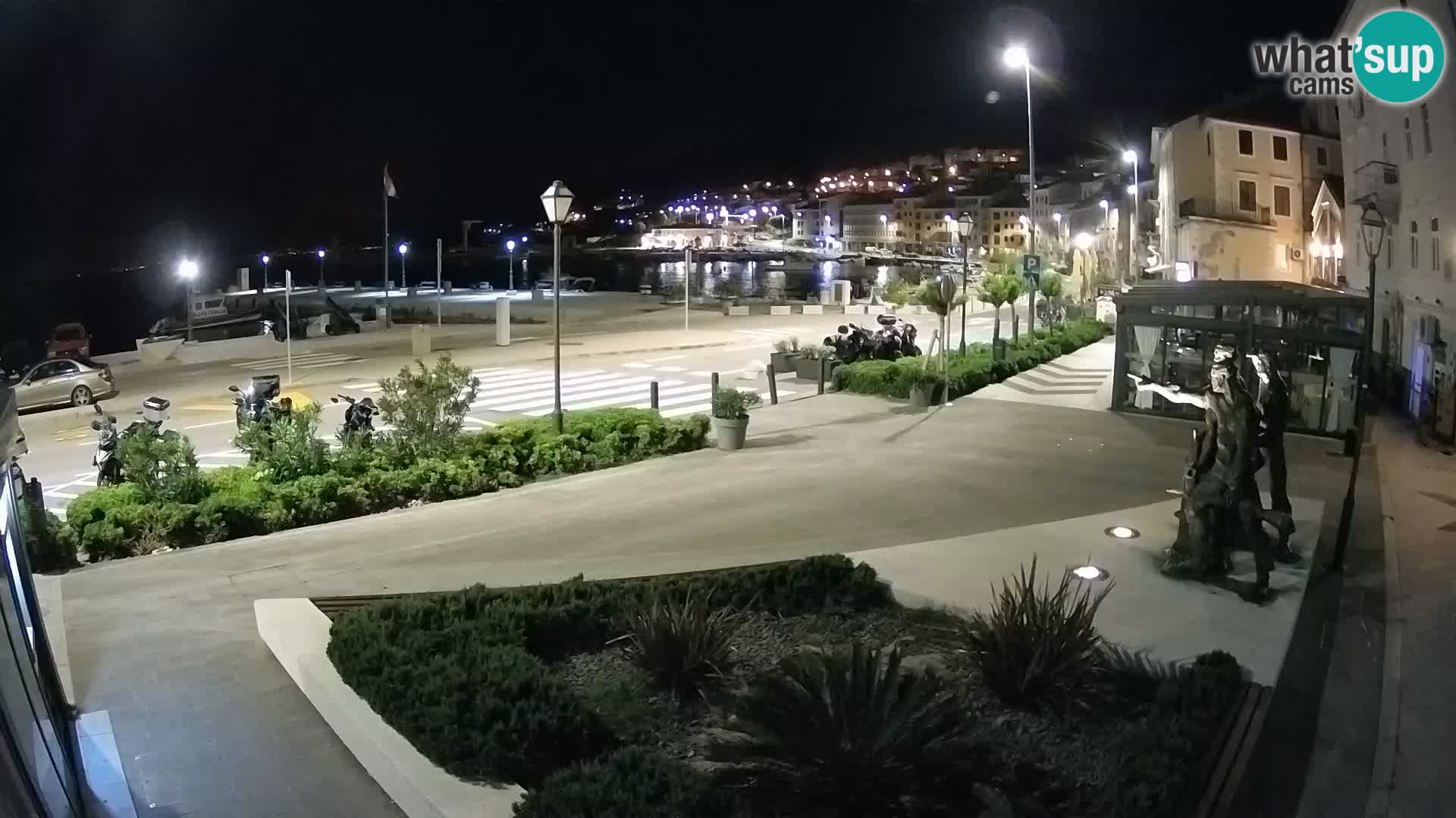 Live webcam Senj riva – seafront – Croatia