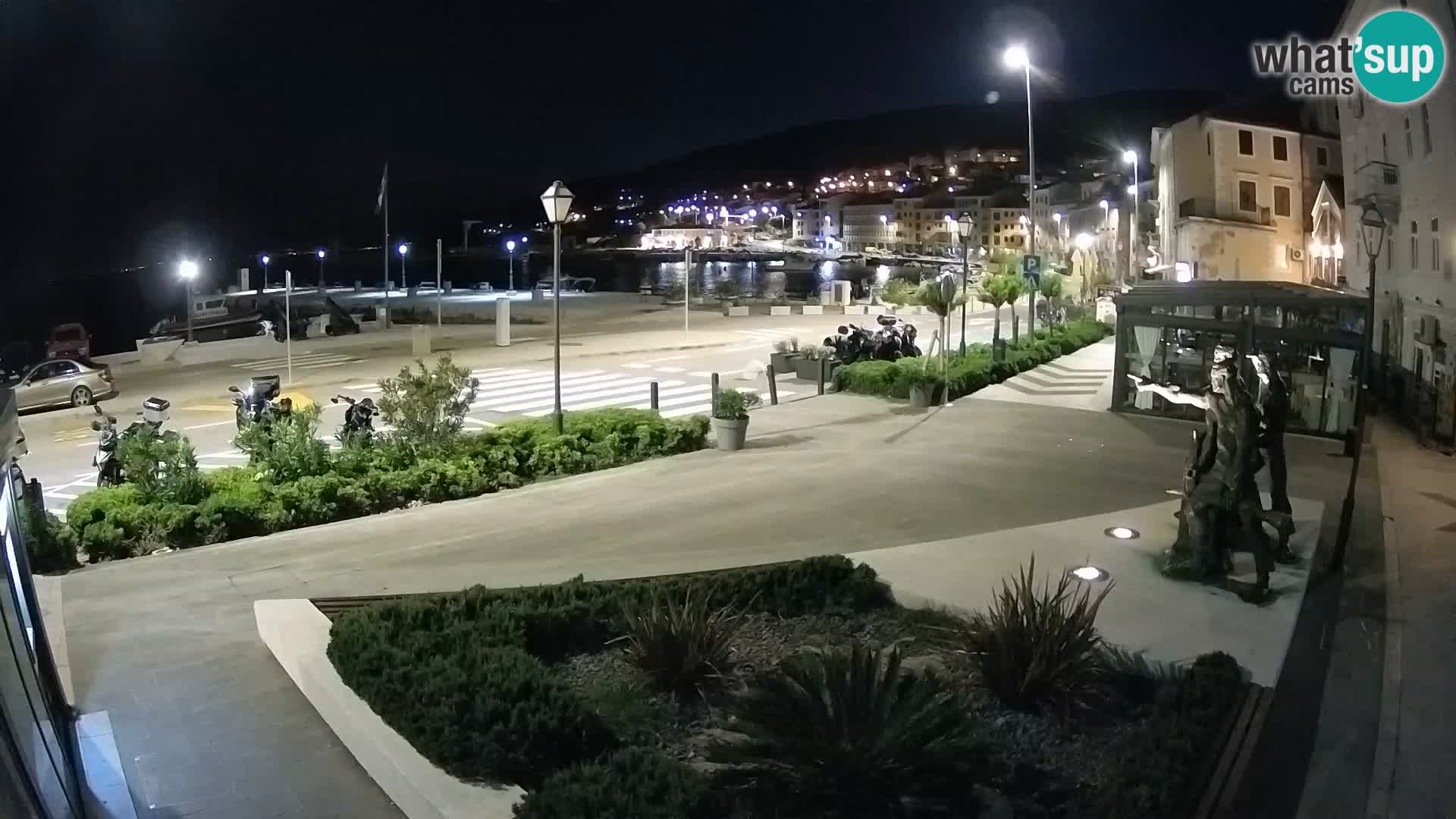 Live webcam Senj riva – seafront – Croatia