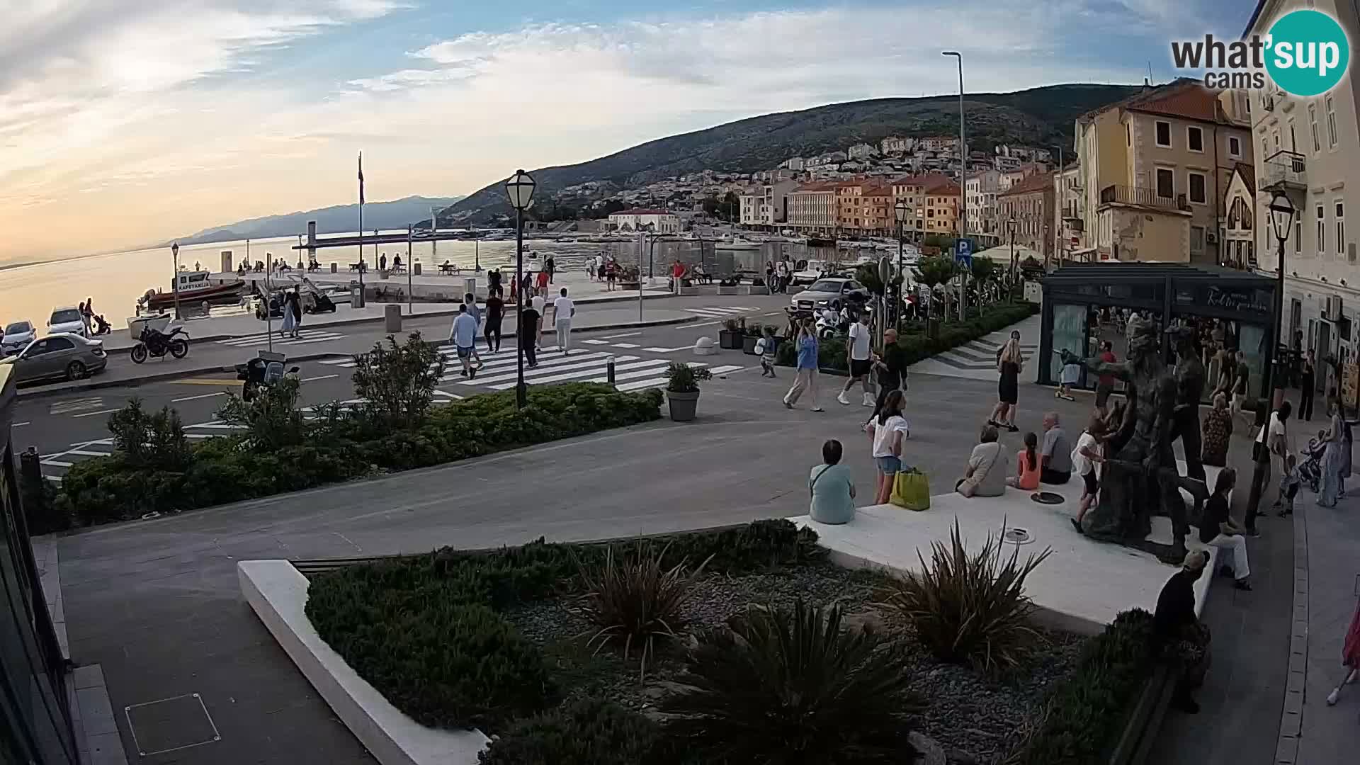 Webcam en direct Senj Riva – front de mer