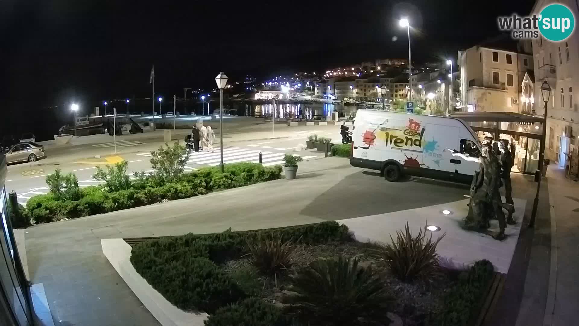 Webcam en vivo Senj riva – paseo marítimo