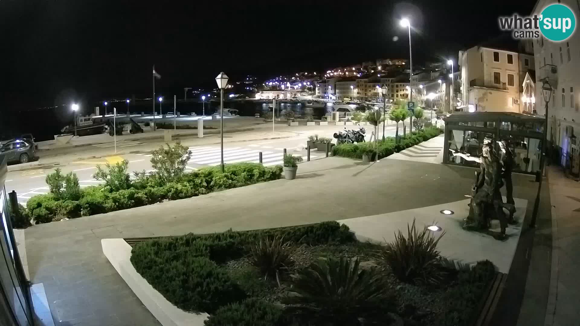 Live webcam Senj riva – seafront – Croatia