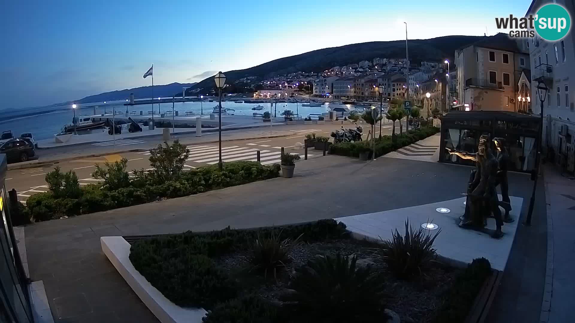 Webcam en vivo Senj riva – paseo marítimo