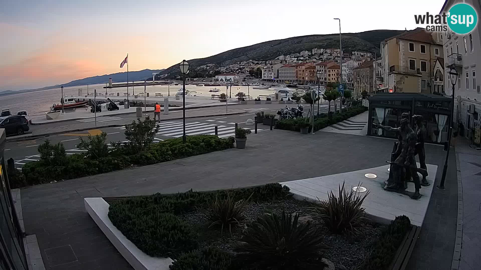 Webcam en vivo Senj riva – paseo marítimo