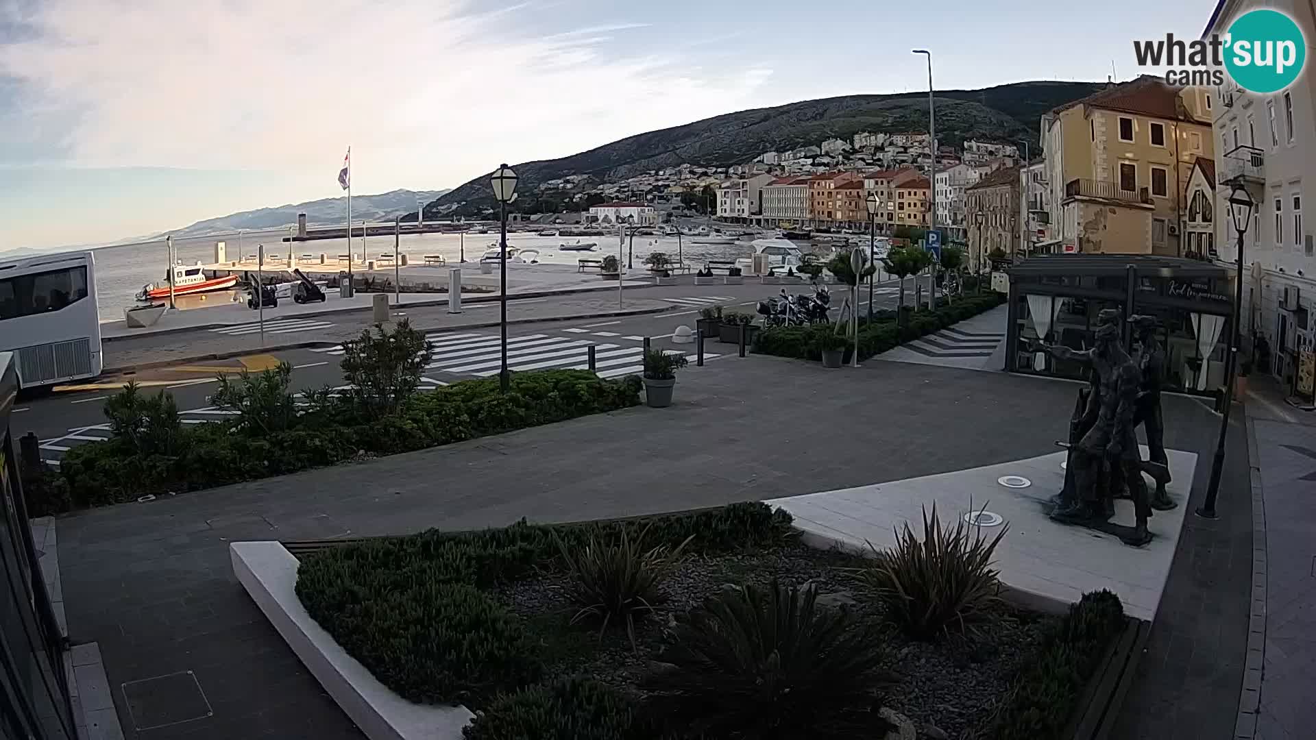 Spletna kamera v živo Senj riva – Hrvaška