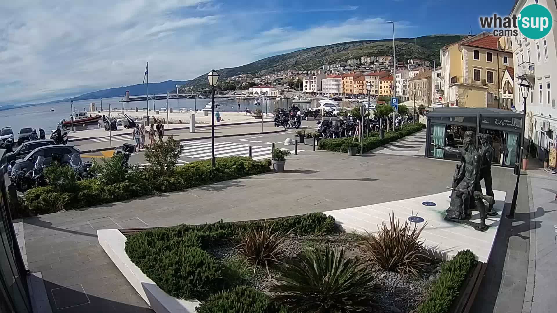 Webcam en vivo Senj riva – paseo marítimo