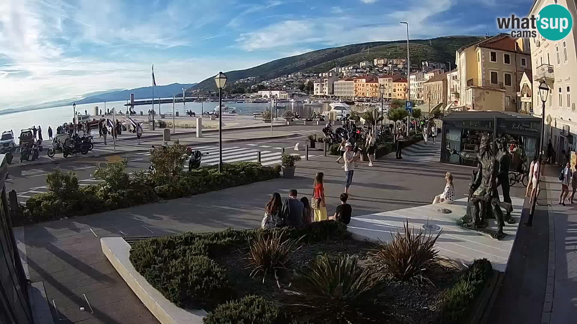 Webcam en direct Senj Riva – front de mer