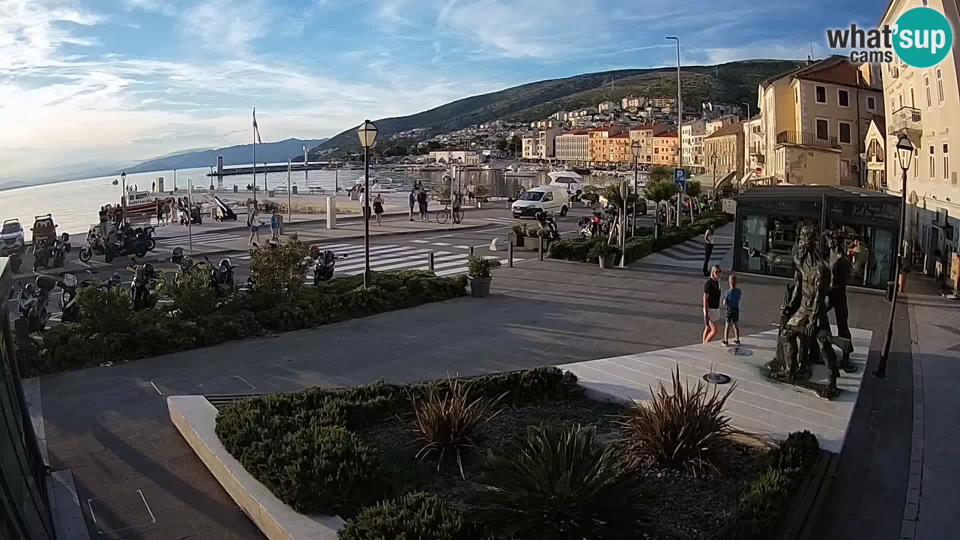 Webcam en direct Senj Riva – front de mer