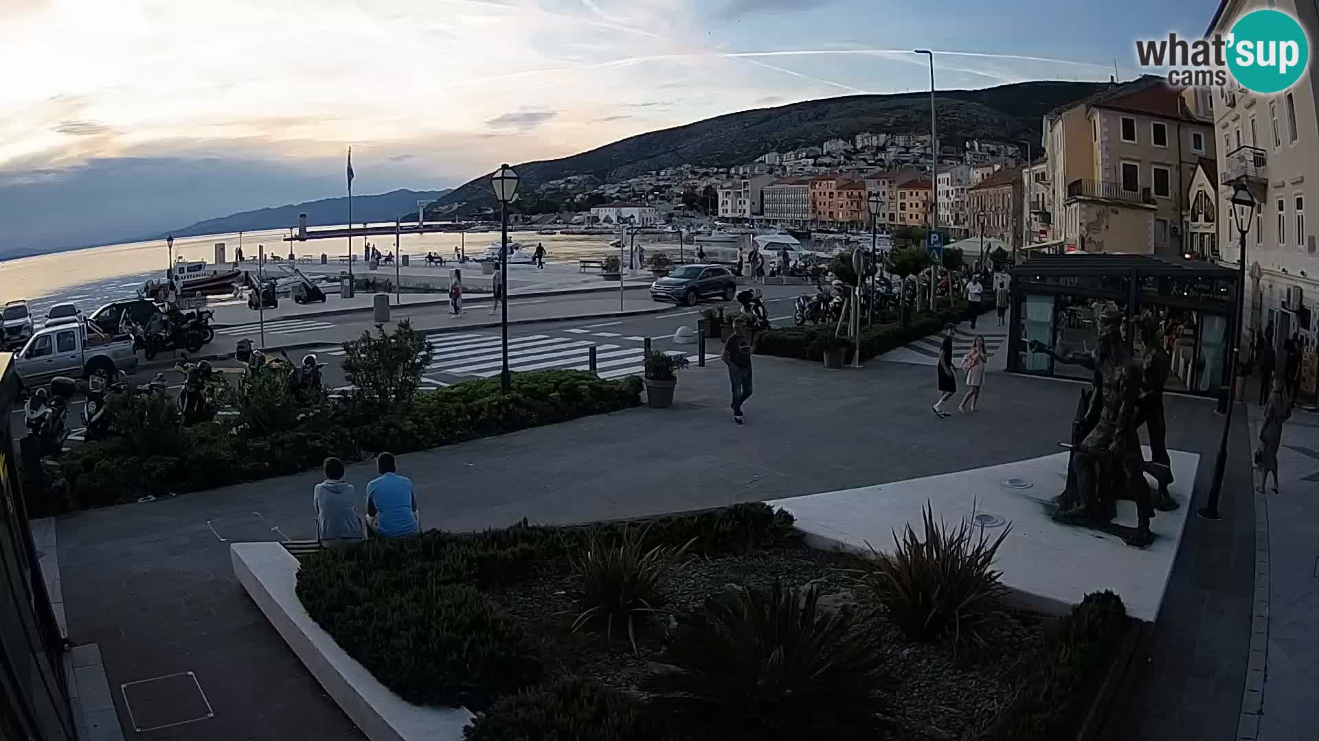 Webcam en direct Senj Riva – front de mer