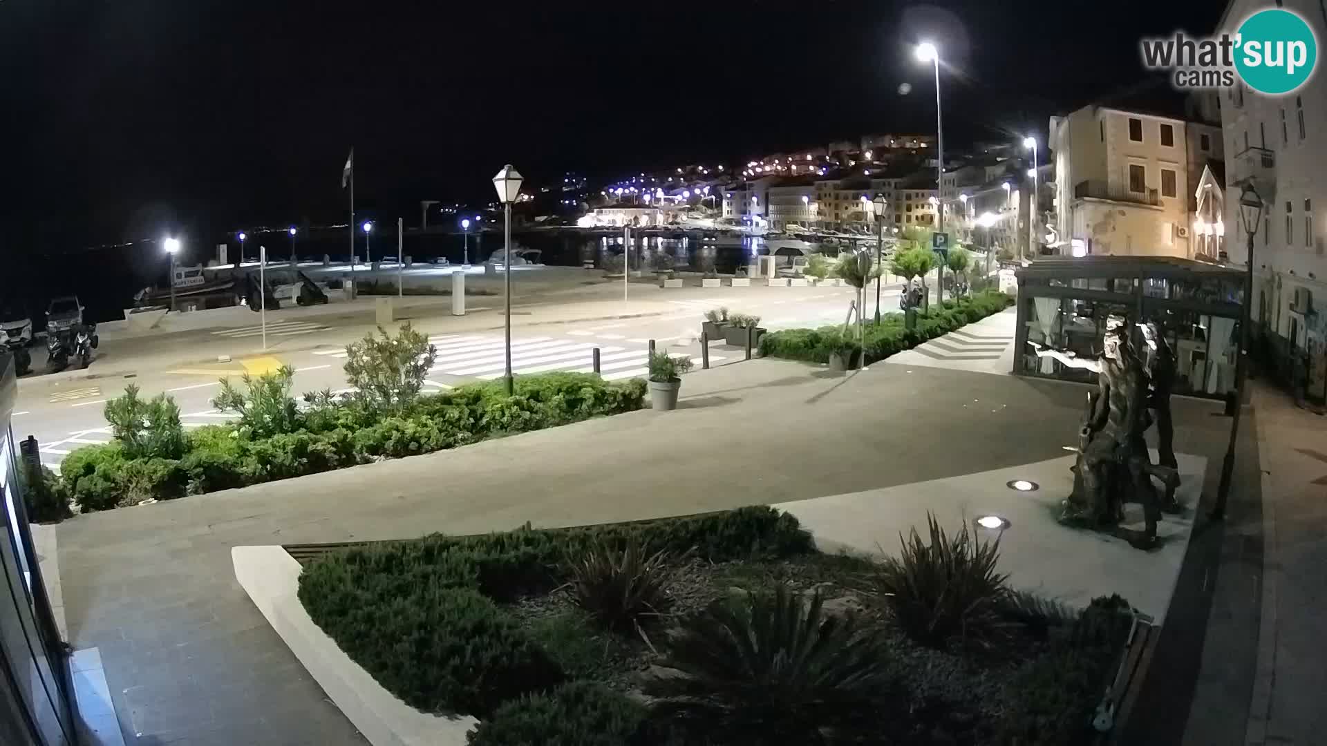 Live webcam Senj riva – seafront – Croatia