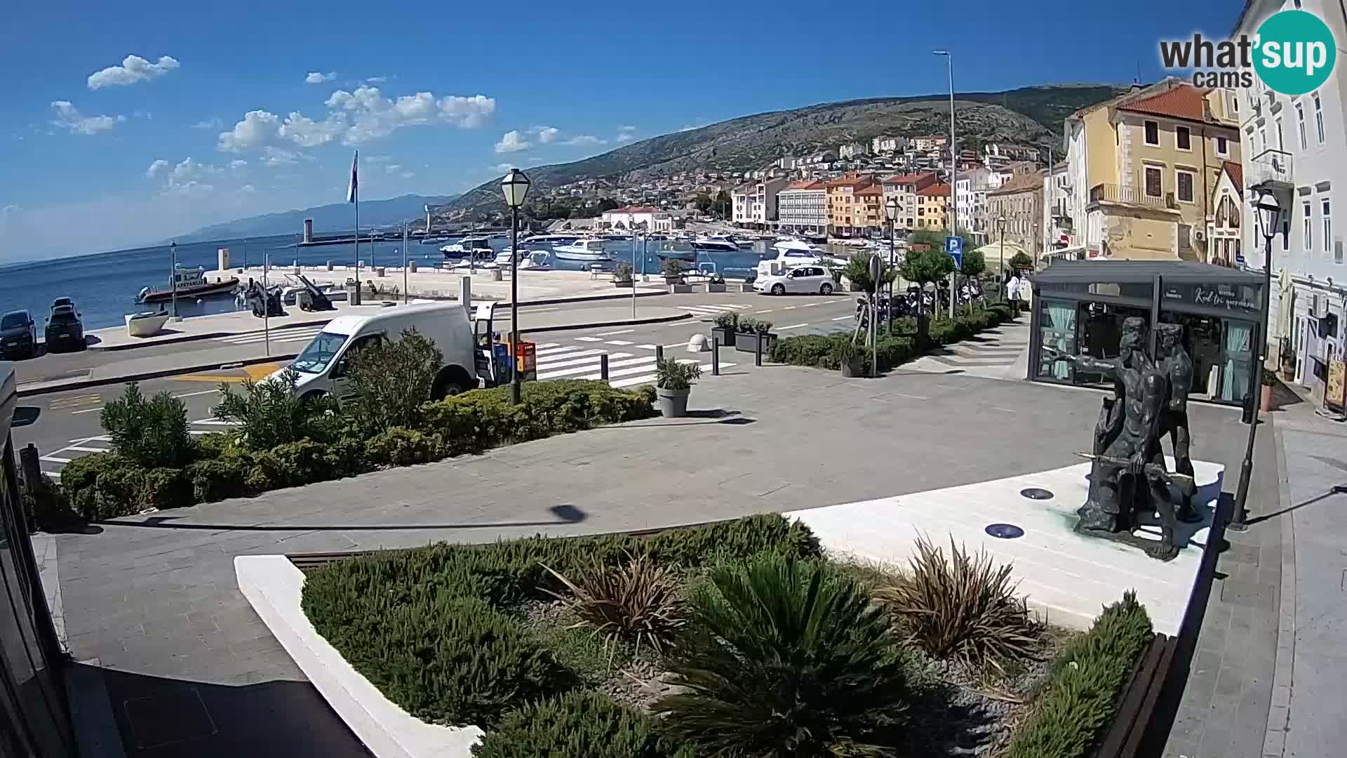 Webcam en vivo Senj riva – paseo marítimo