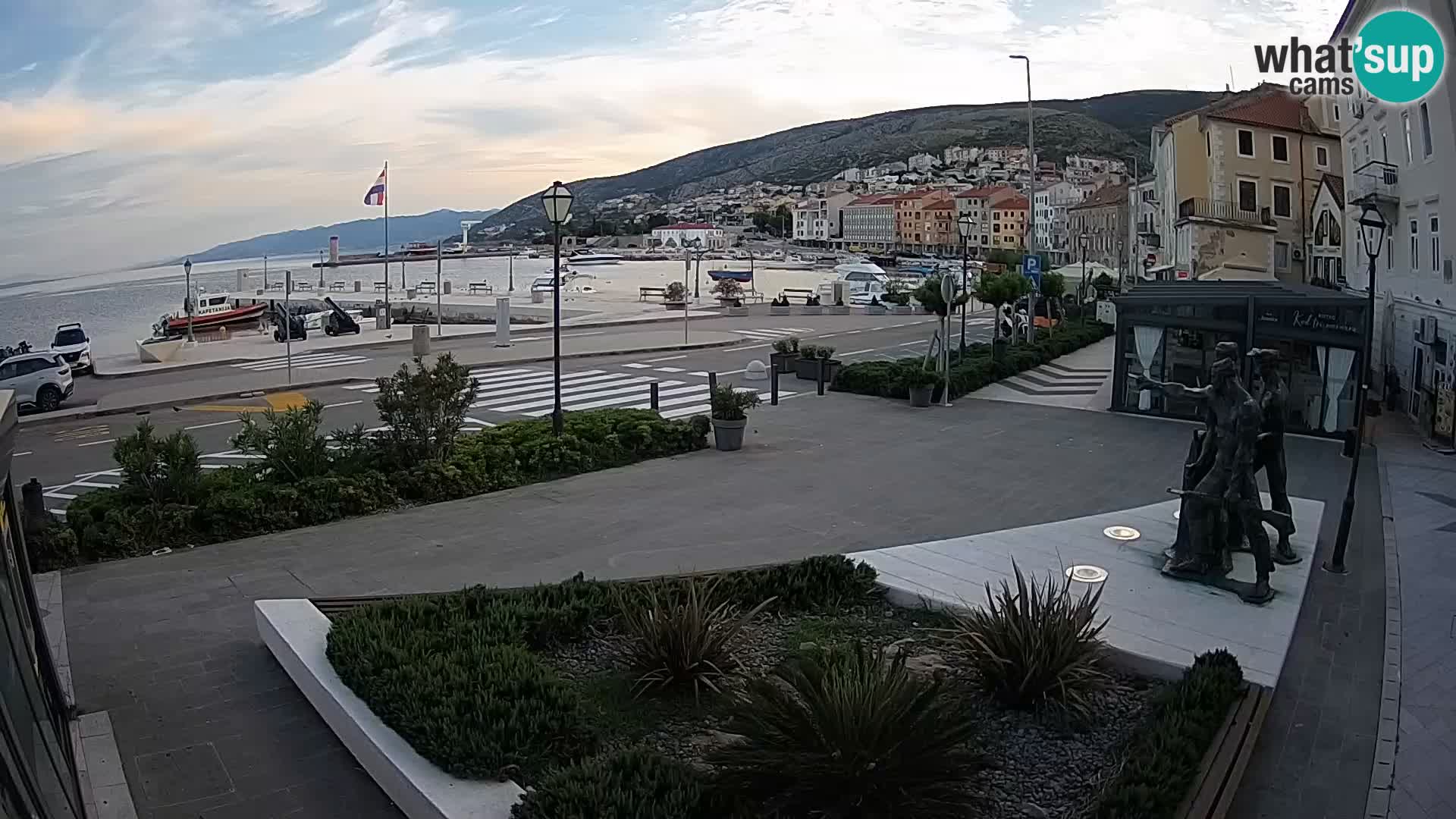Webcam en vivo Senj riva – paseo marítimo
