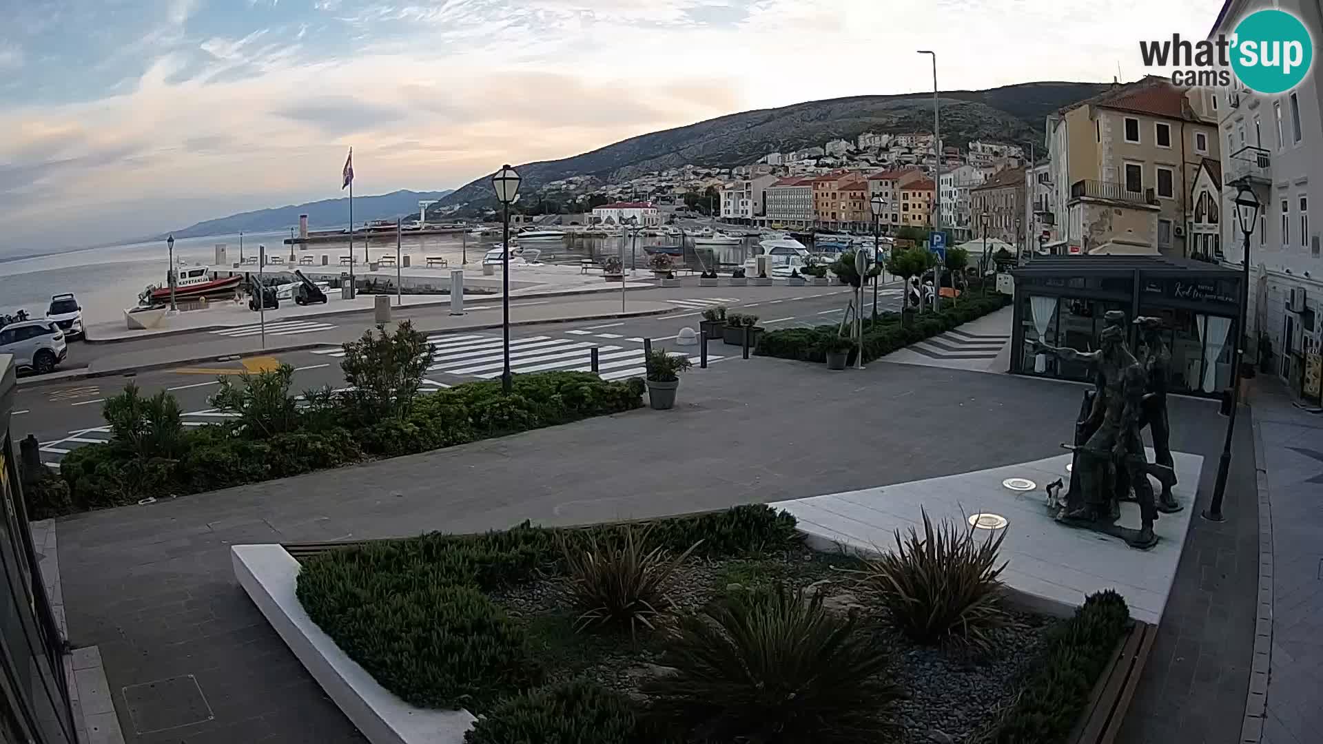 Spletna kamera v živo Senj riva – Hrvaška