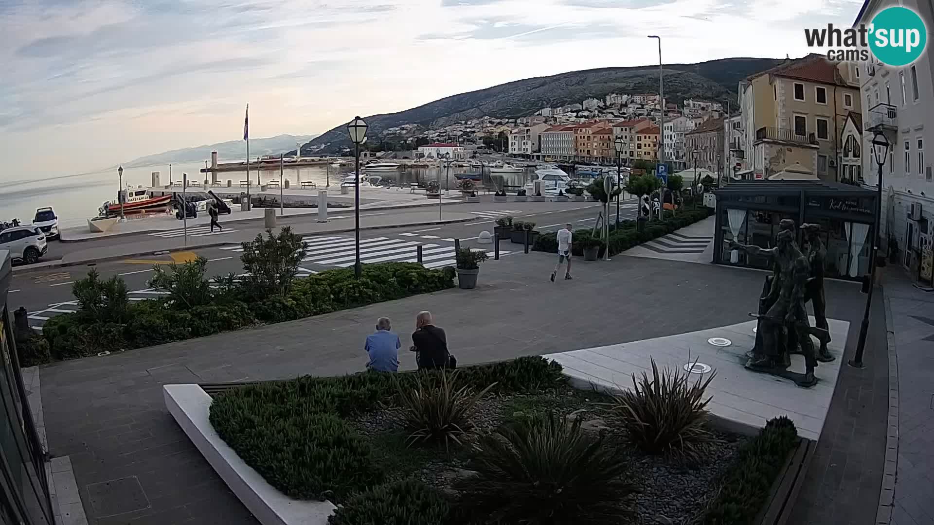 Live webcam Senj riva – seafront – Croatia