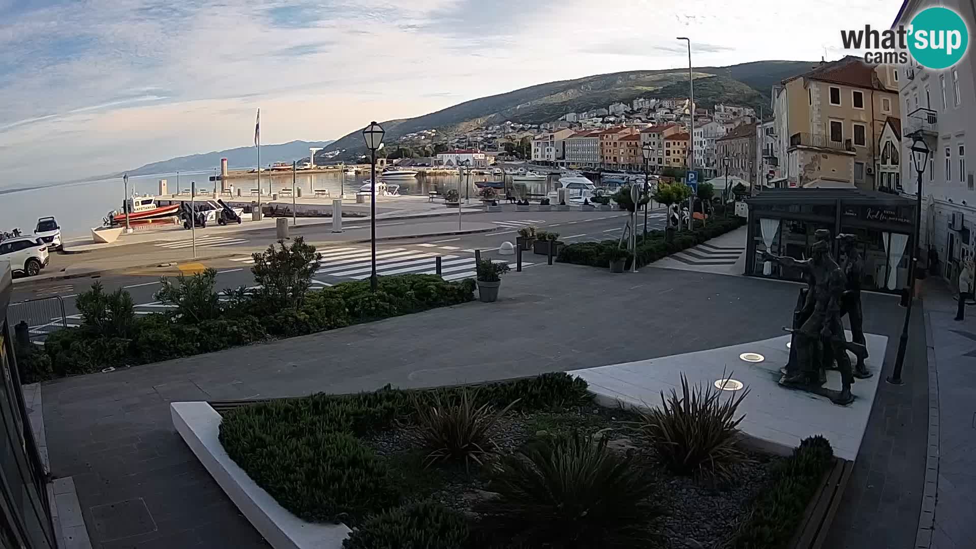Live webcam Senj riva – seafront – Croatia