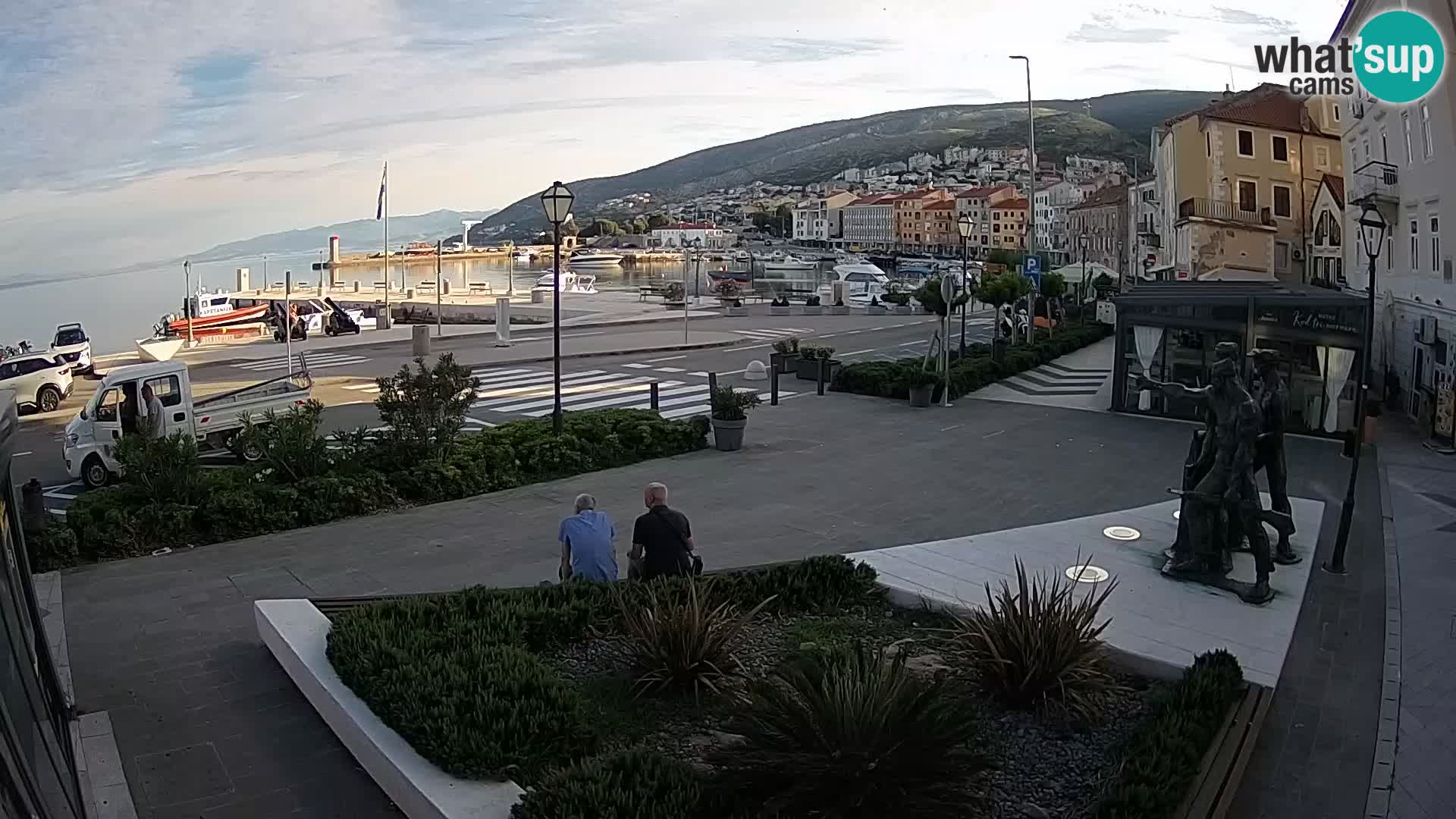 Live webcam Senj riva – fronte mare