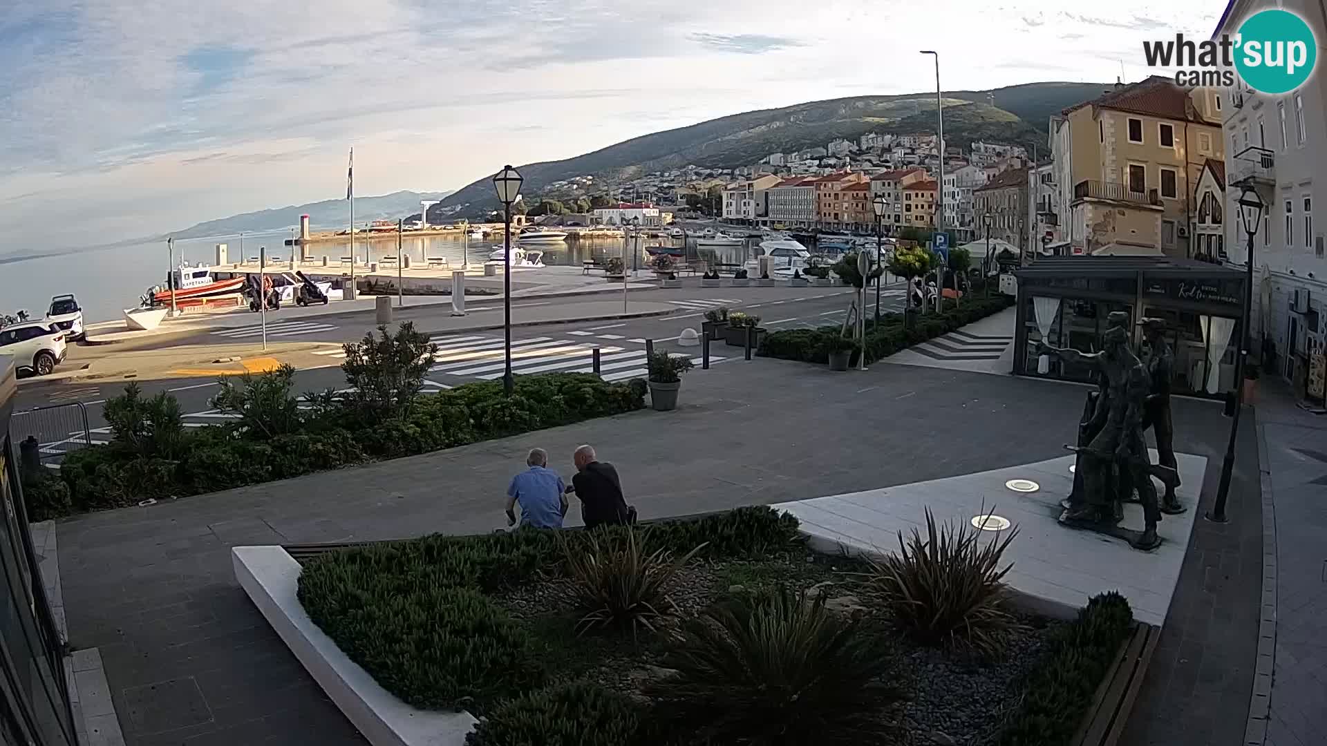 Live-Webcam Senj Riva – direkt am Meer – Kroatien