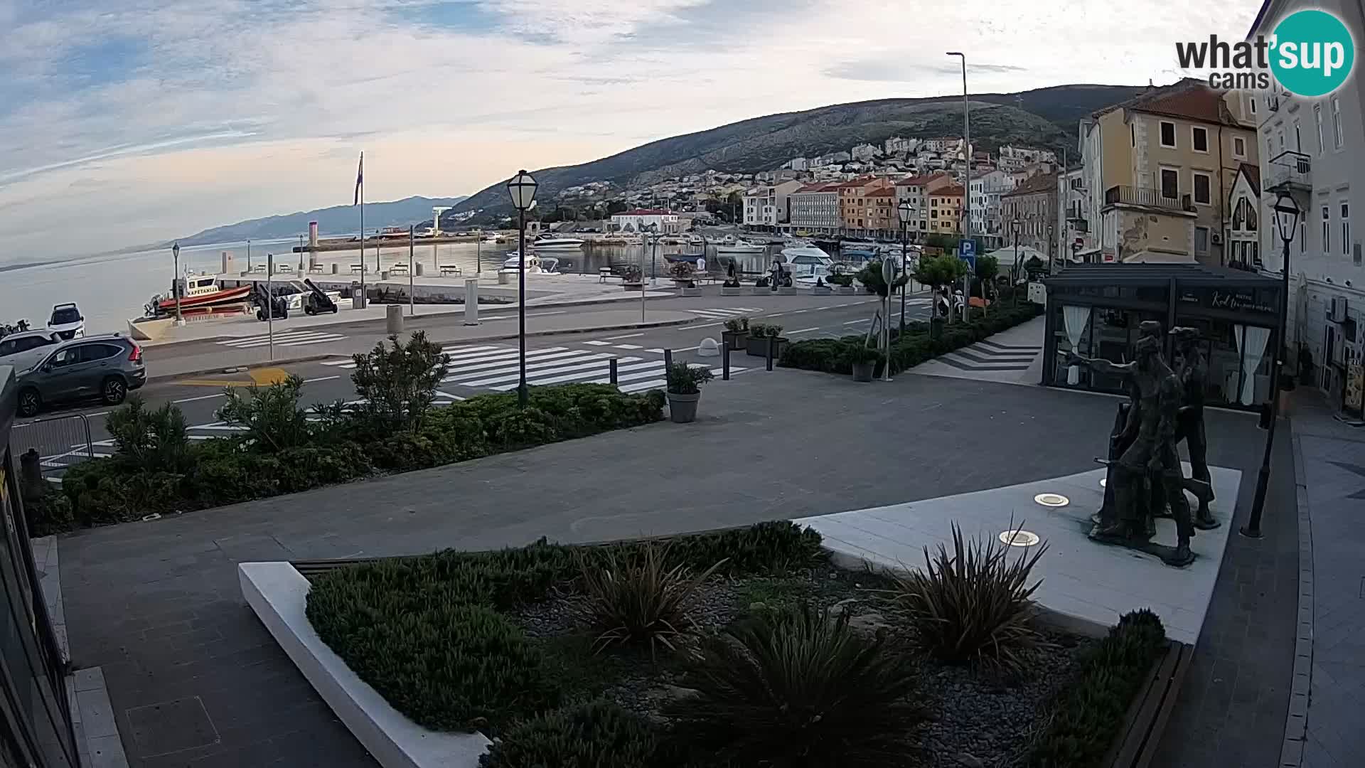 Webcam en vivo Senj riva – paseo marítimo