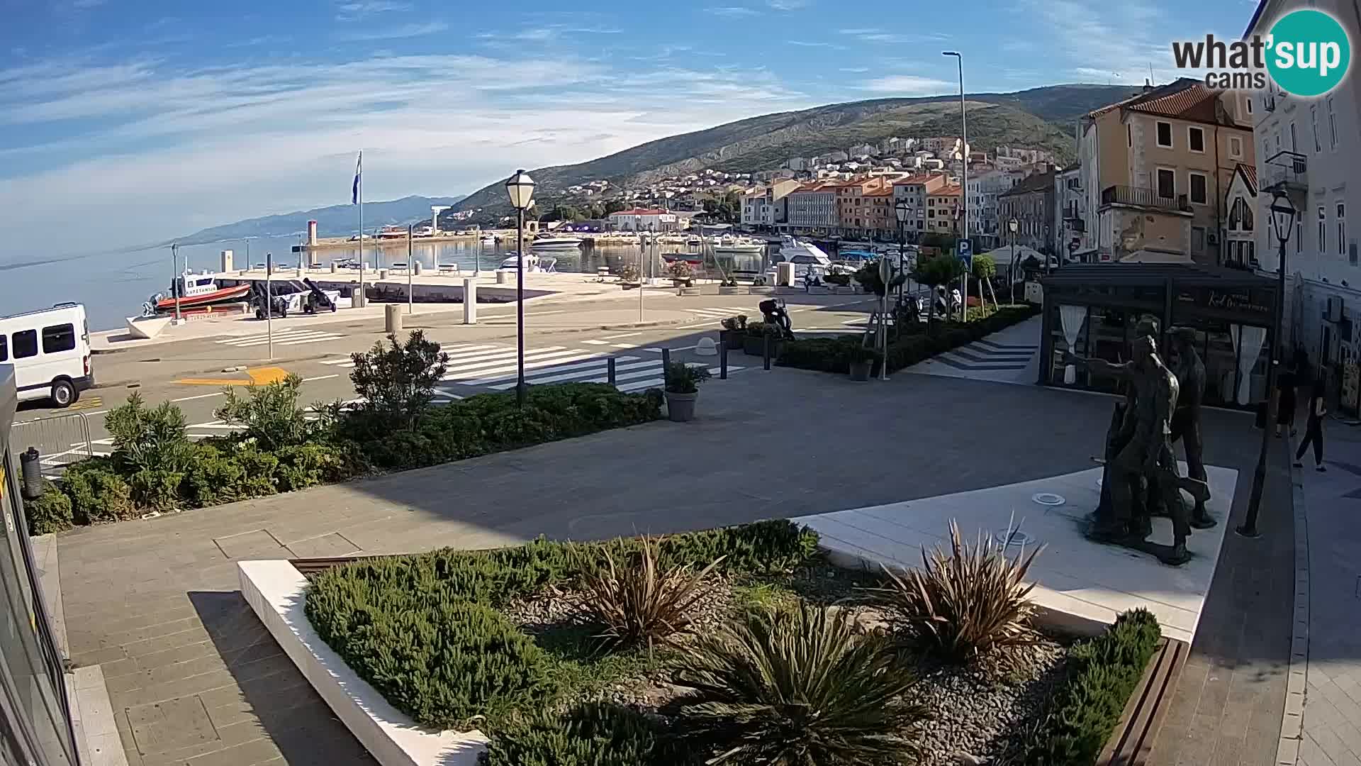 Webcam en vivo Senj riva – paseo marítimo