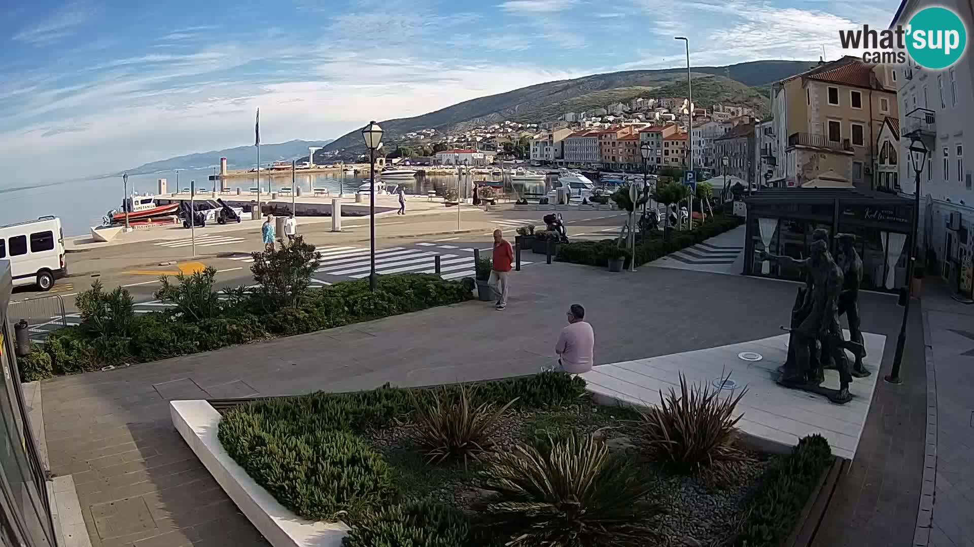 Spletna kamera v živo Senj riva – Hrvaška