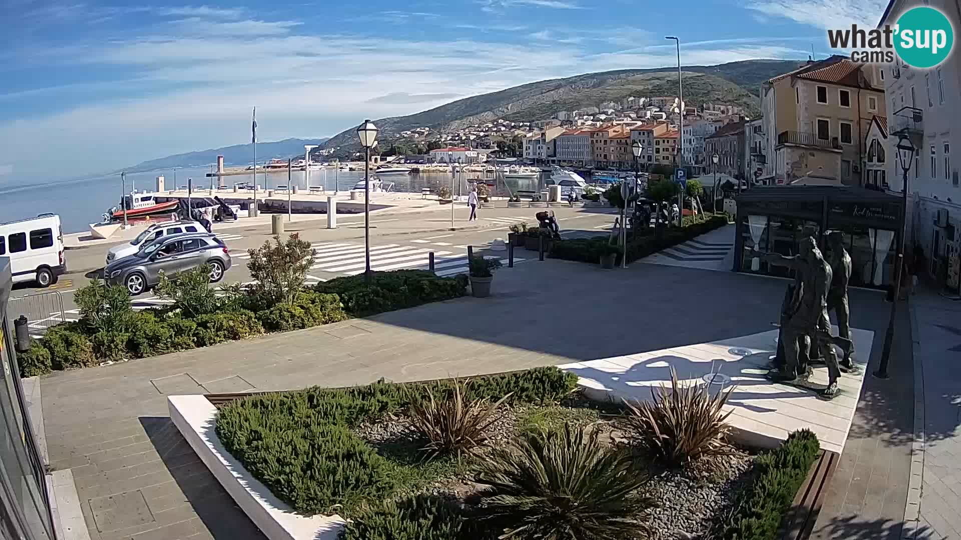 Live webcam Senj riva – fronte mare